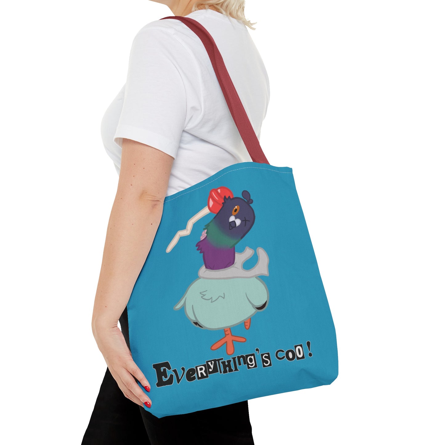 Pigeon issues tote