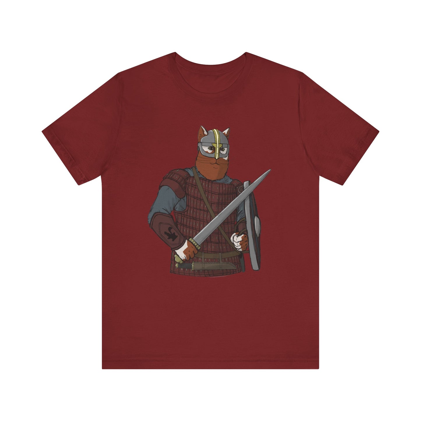 Viking cat Unisex Jersey Short Sleeve Tee