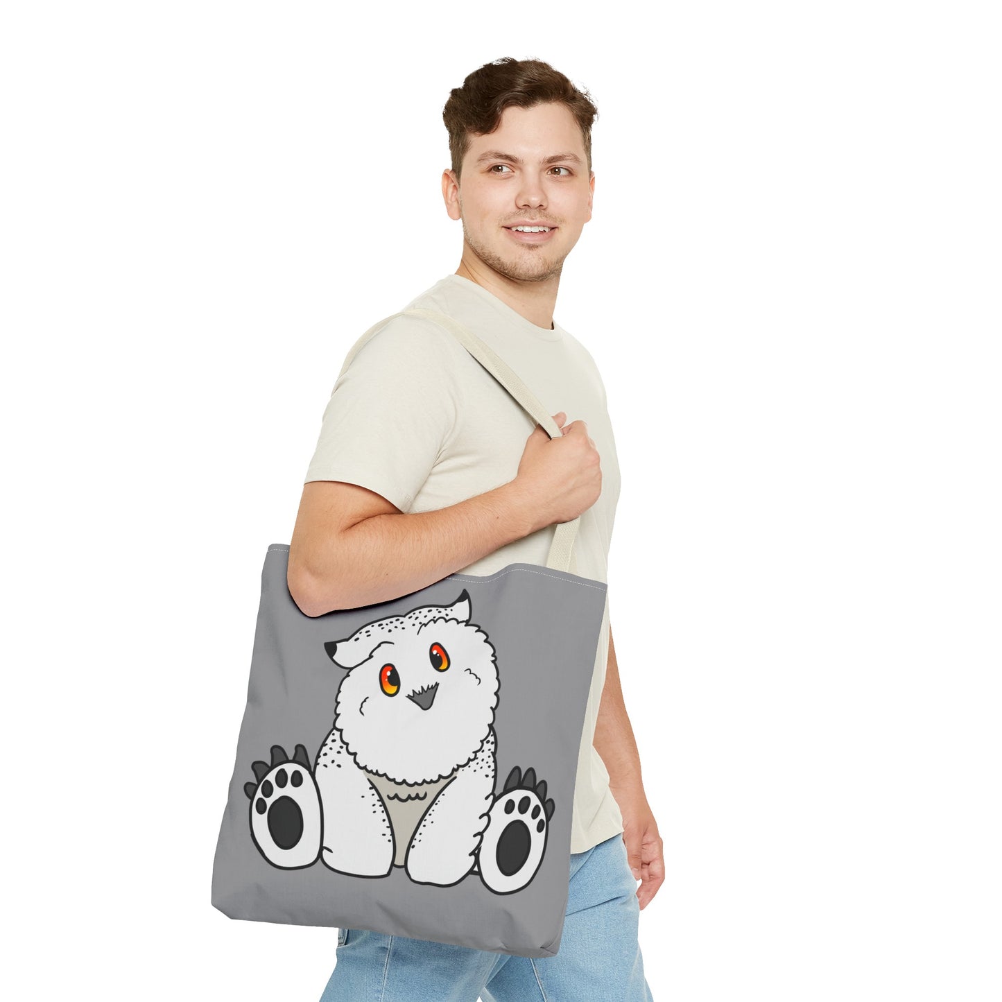 Chibi owlbear tote