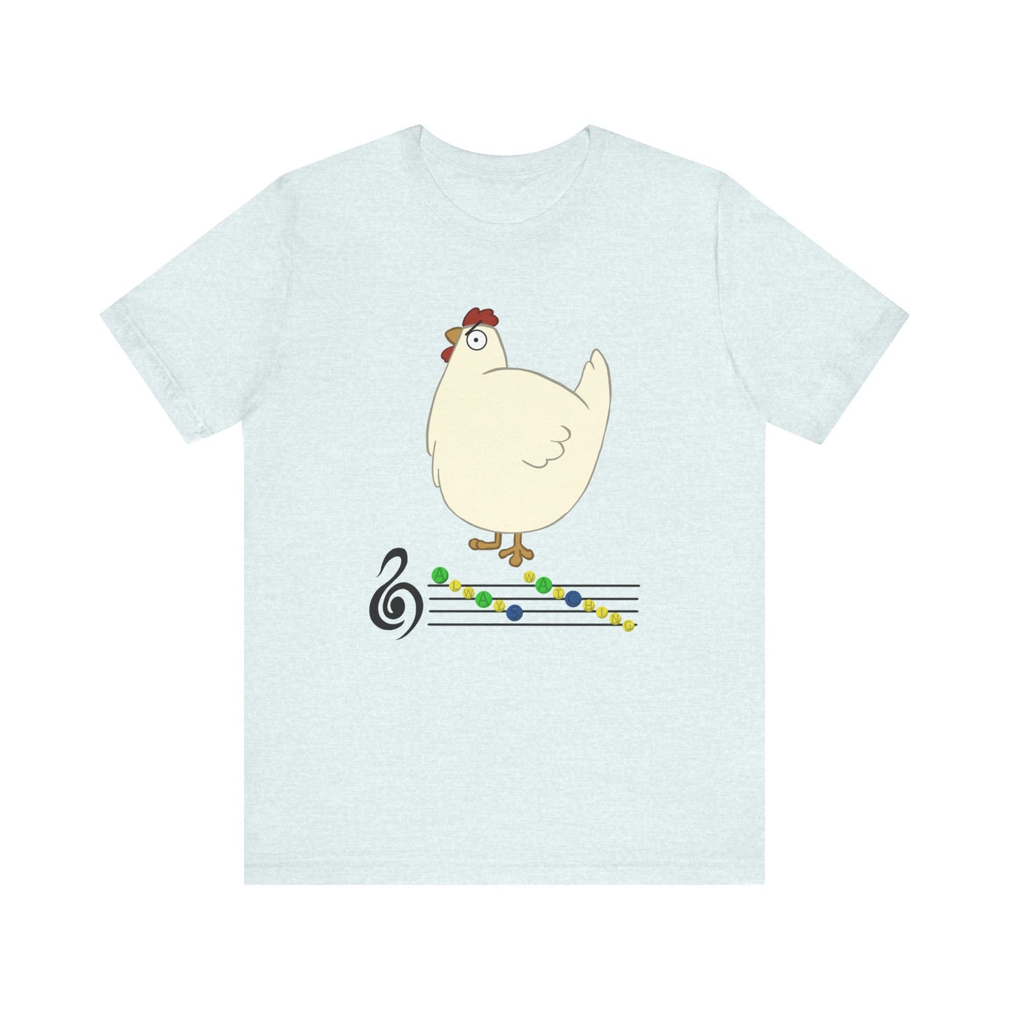 Dangerous chicken Short Sleeve Tee
