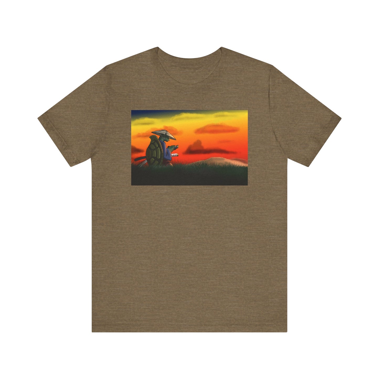 Samurai turtle Unisex Jersey Short Sleeve Tee