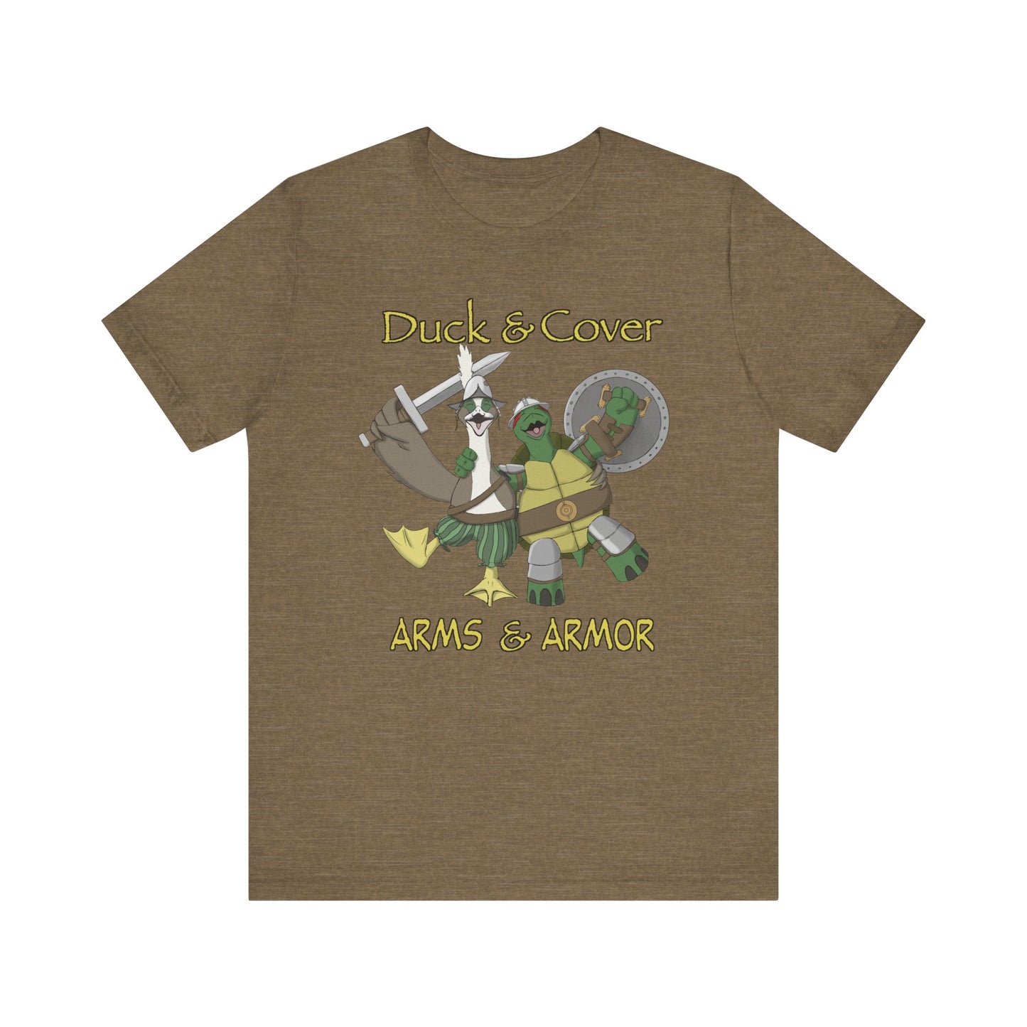 Duck and Cover Unisex Jersey Short Sleeve Tee