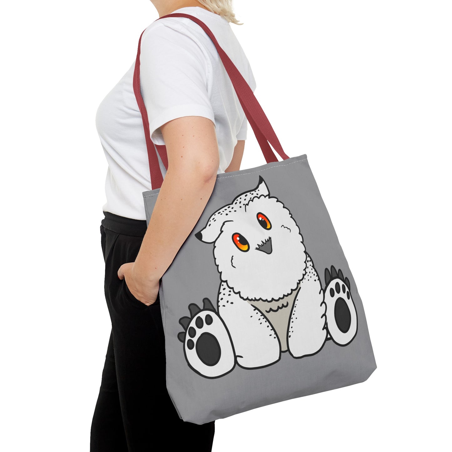 Chibi owlbear tote