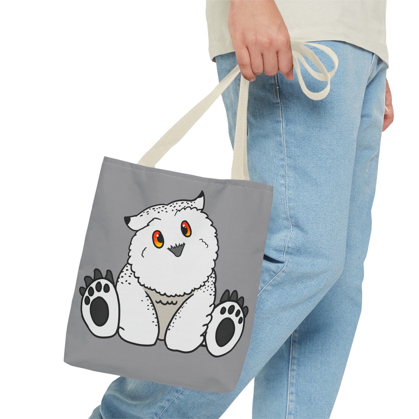Chibi owlbear tote