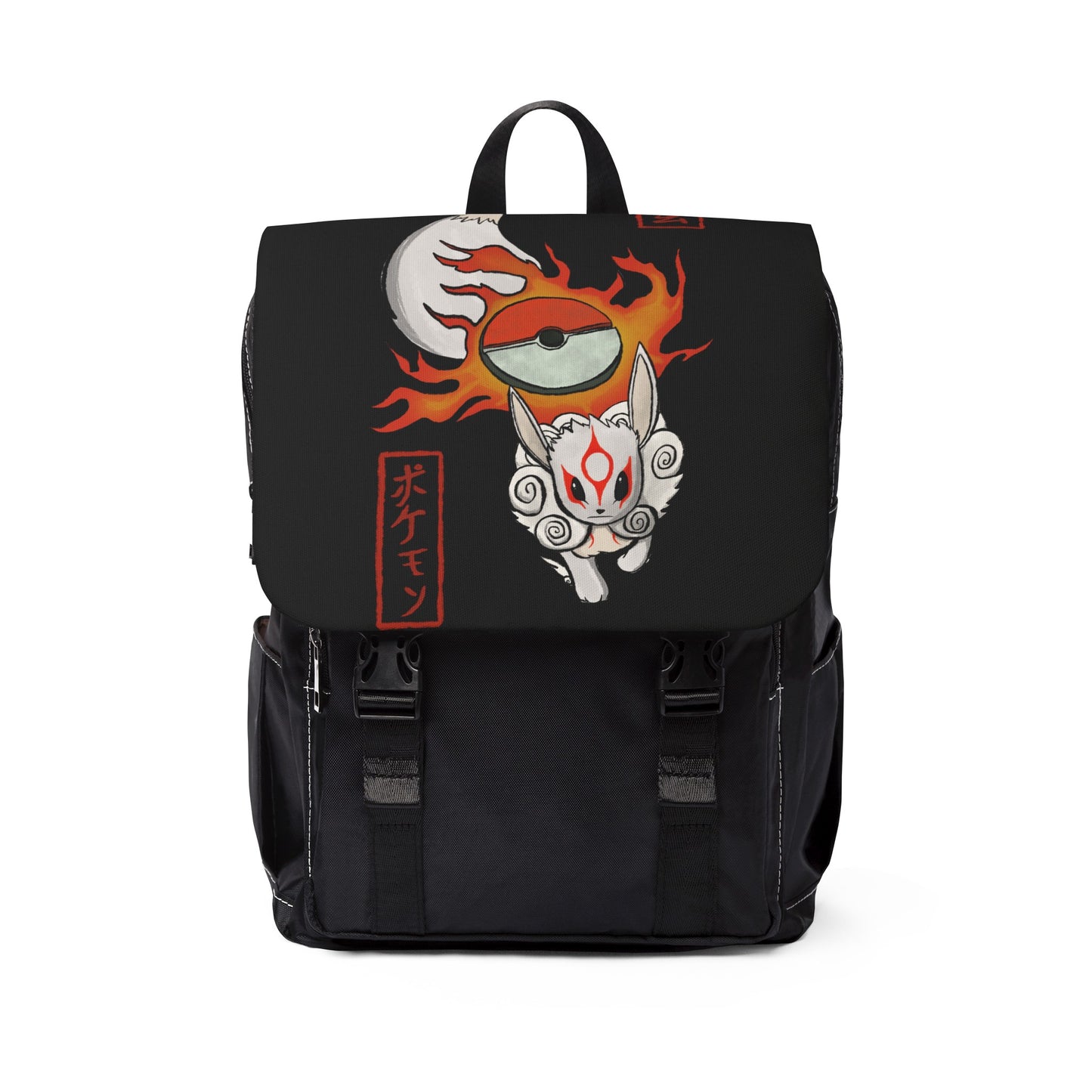 Amaterasu pocket monster Casual Shoulder Backpack