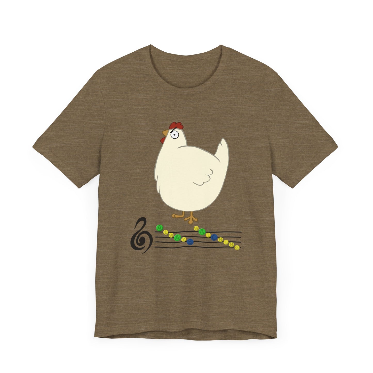 Dangerous chicken Short Sleeve Tee
