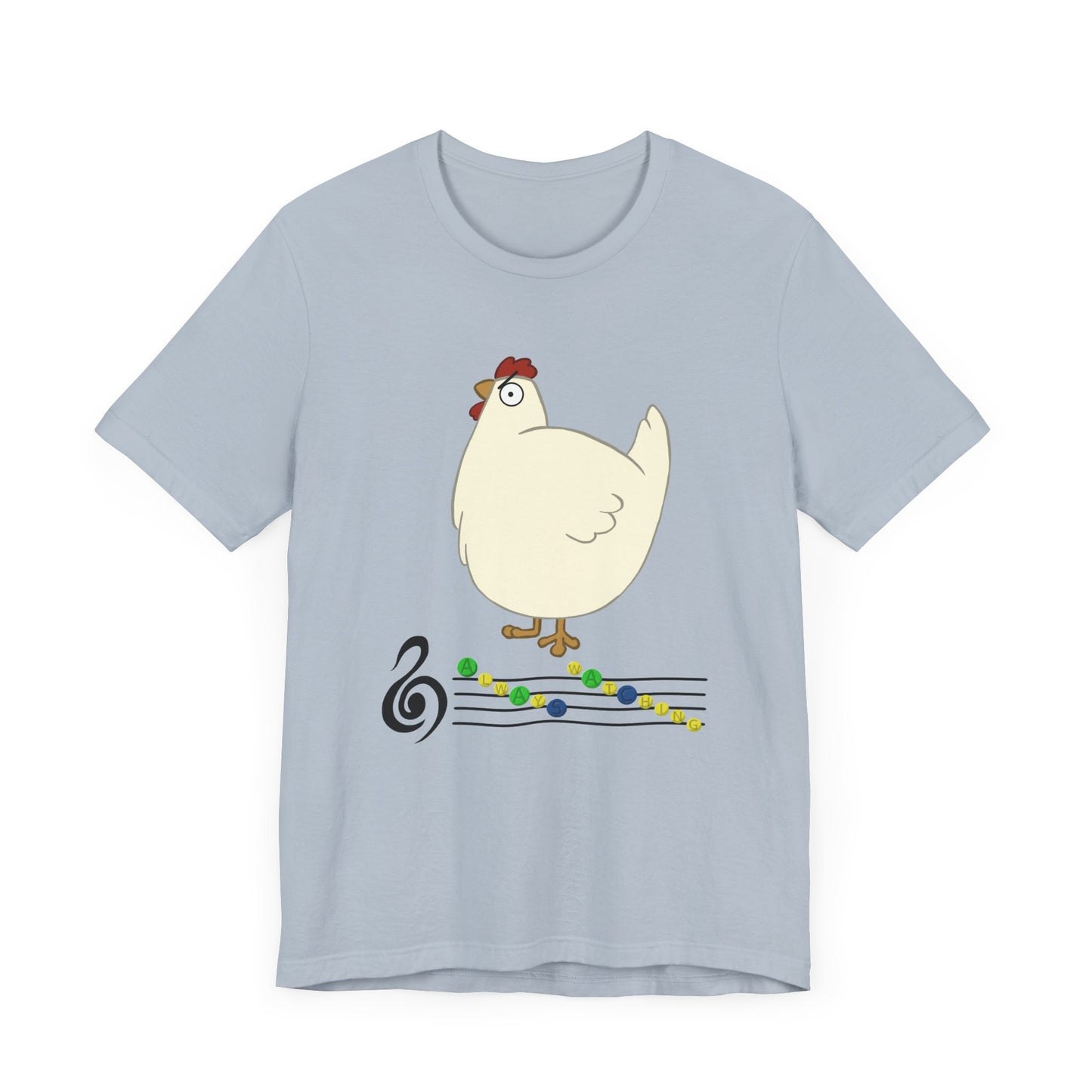 Dangerous chicken Short Sleeve Tee
