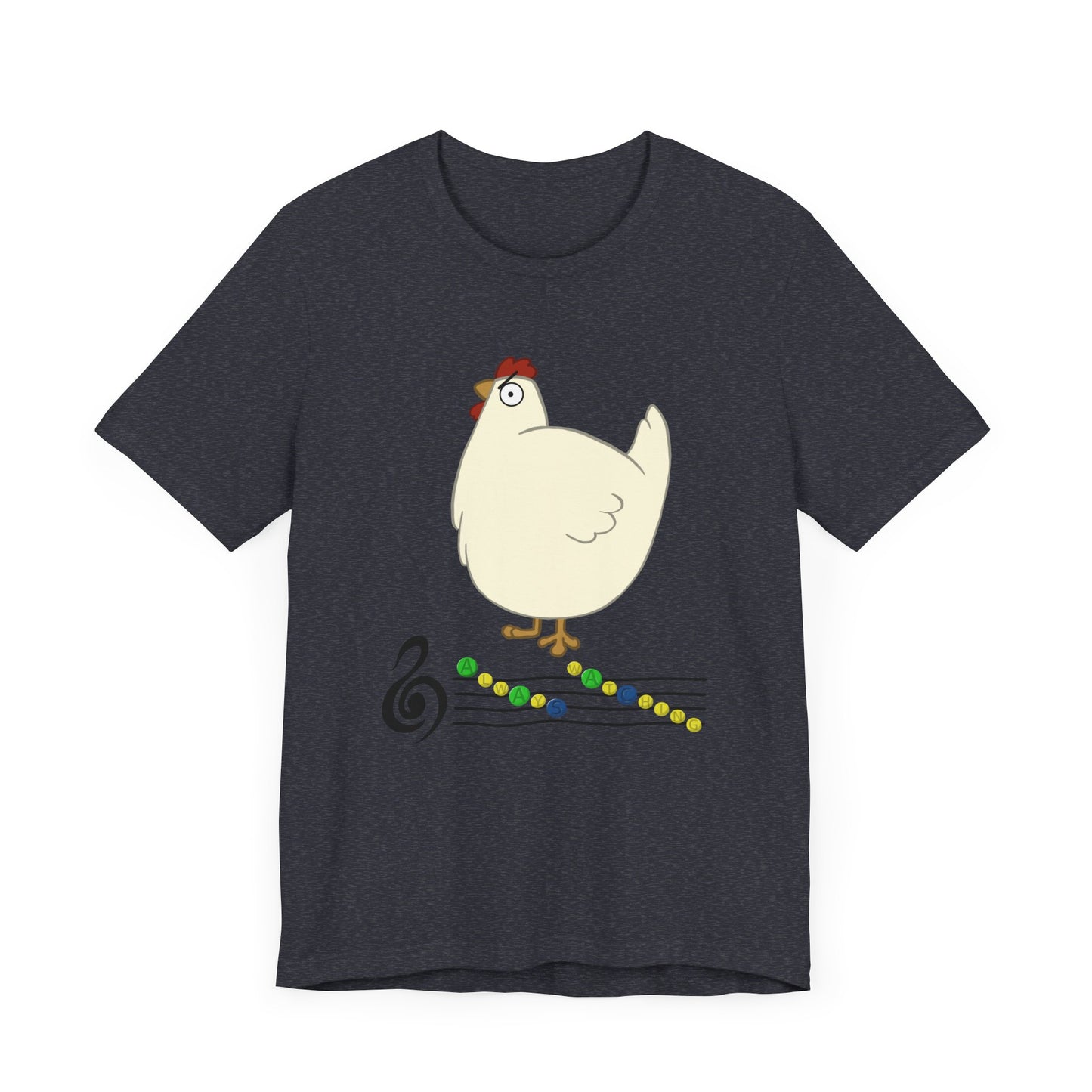 Dangerous chicken Short Sleeve Tee