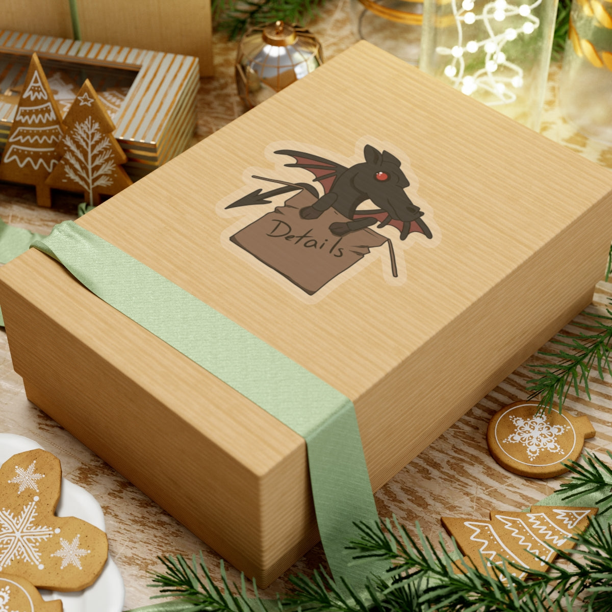 Jersey devil in the details Stickers
