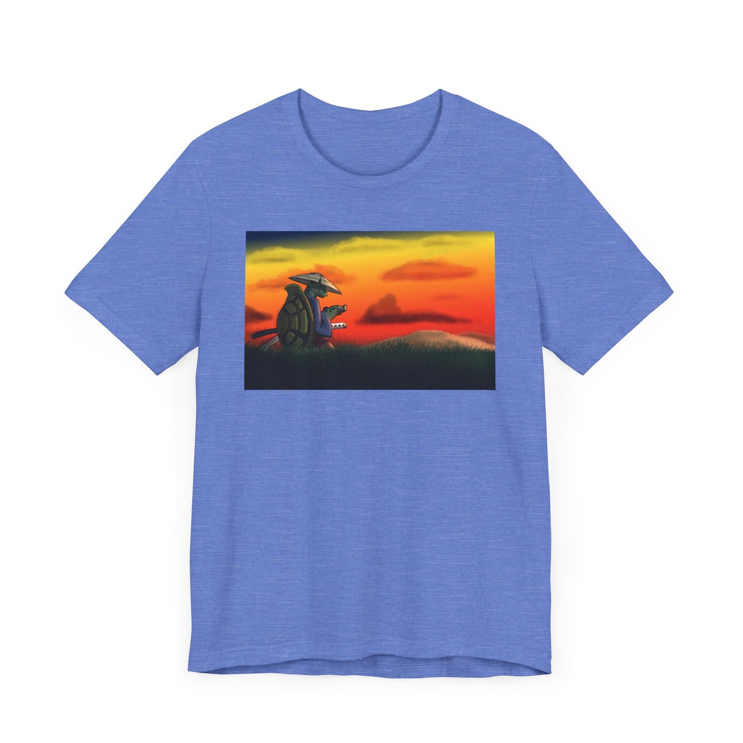 Samurai turtle Unisex Jersey Short Sleeve Tee