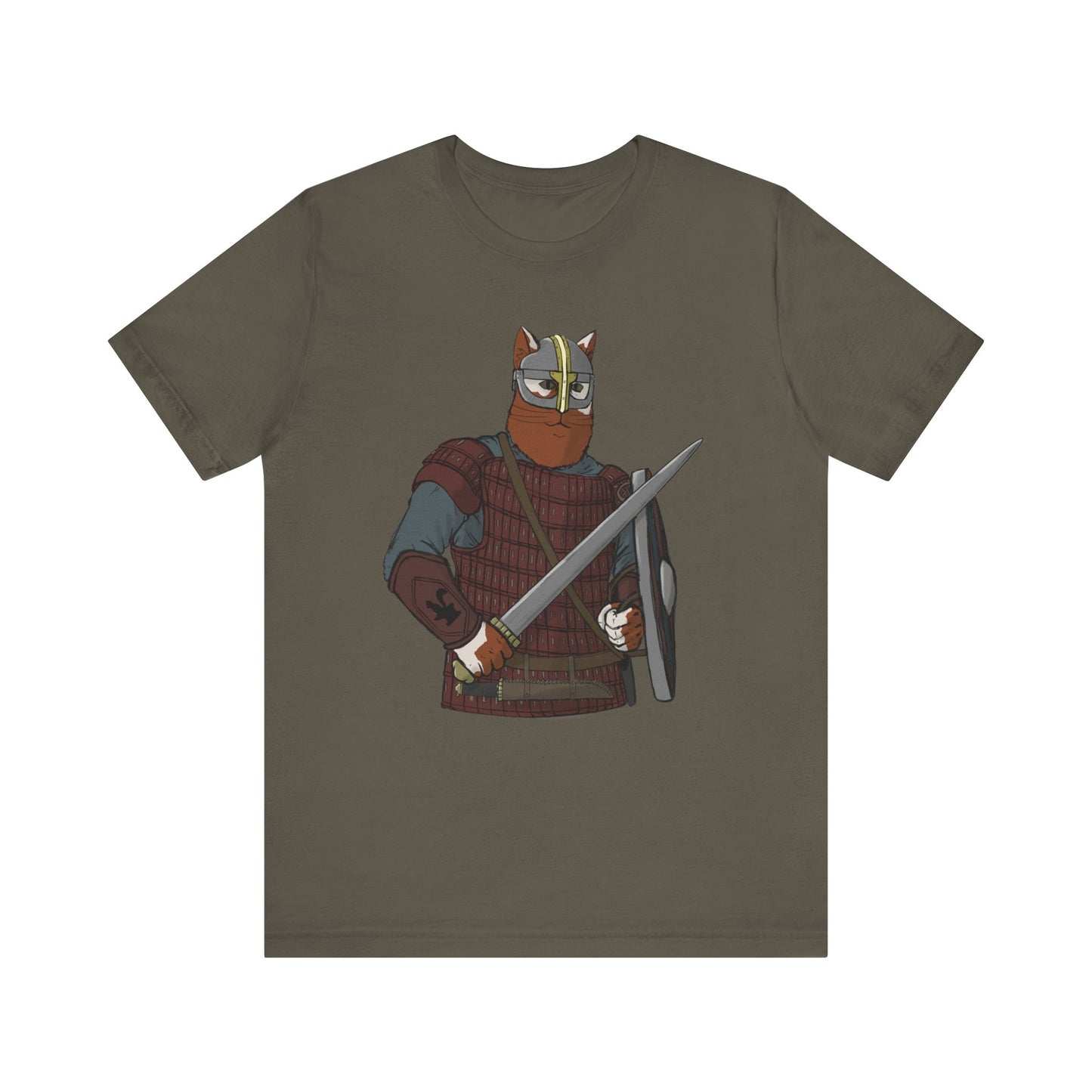 Viking cat Unisex Jersey Short Sleeve Tee