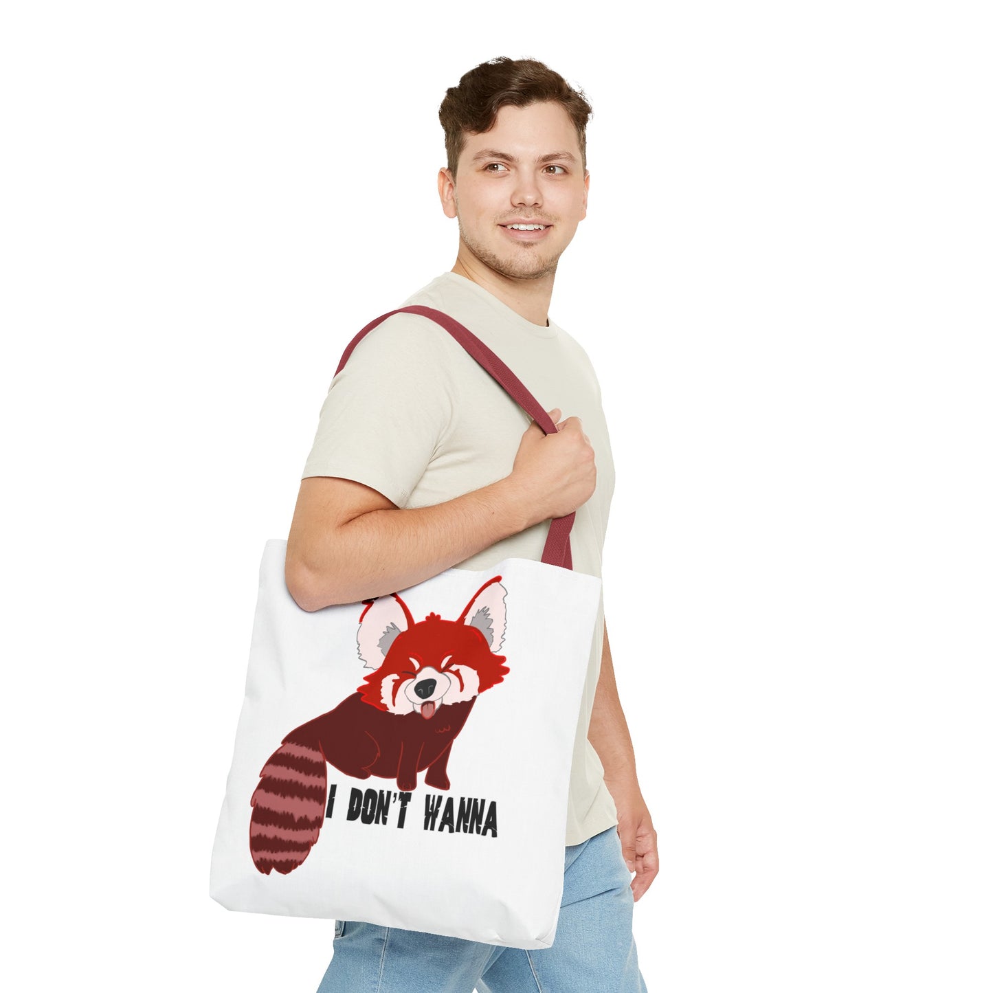 Sassy red panda tote