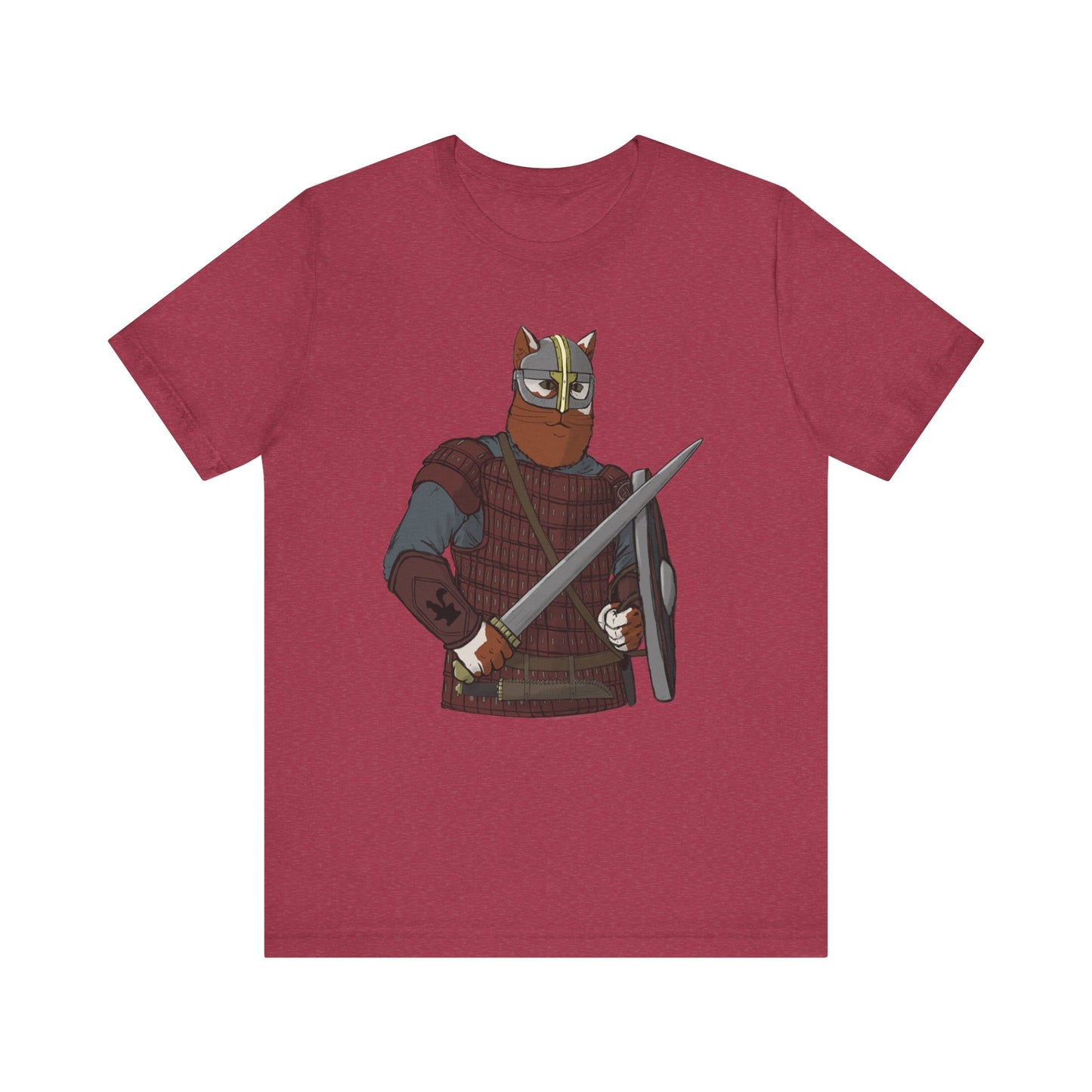 Viking cat Unisex Jersey Short Sleeve Tee