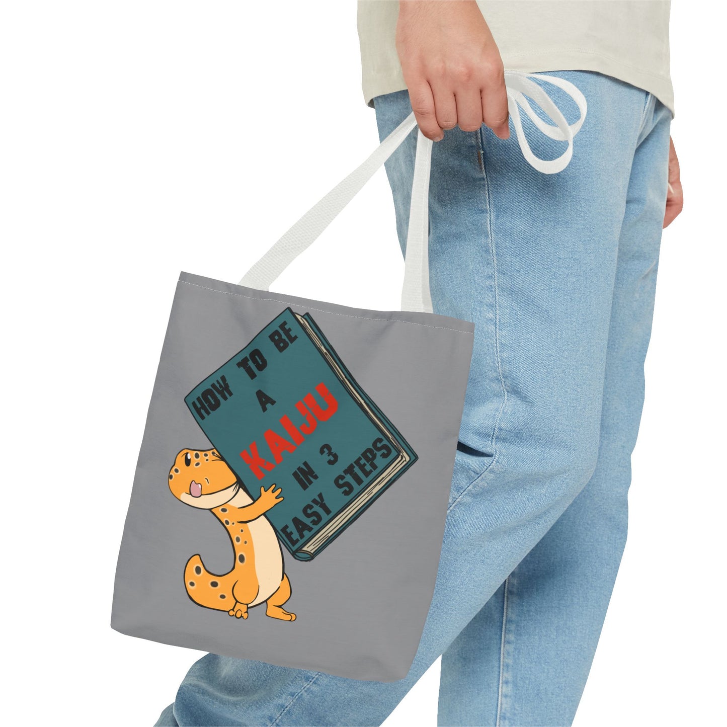 Book lizard tote