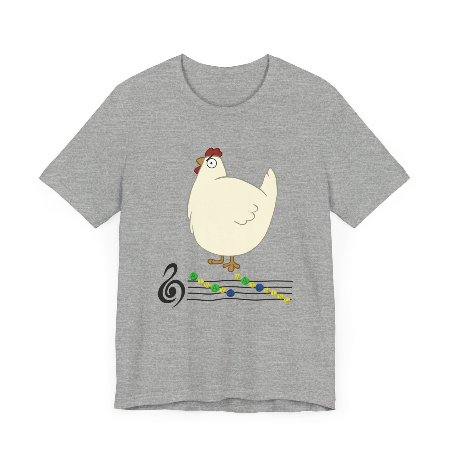 Dangerous chicken Short Sleeve Tee