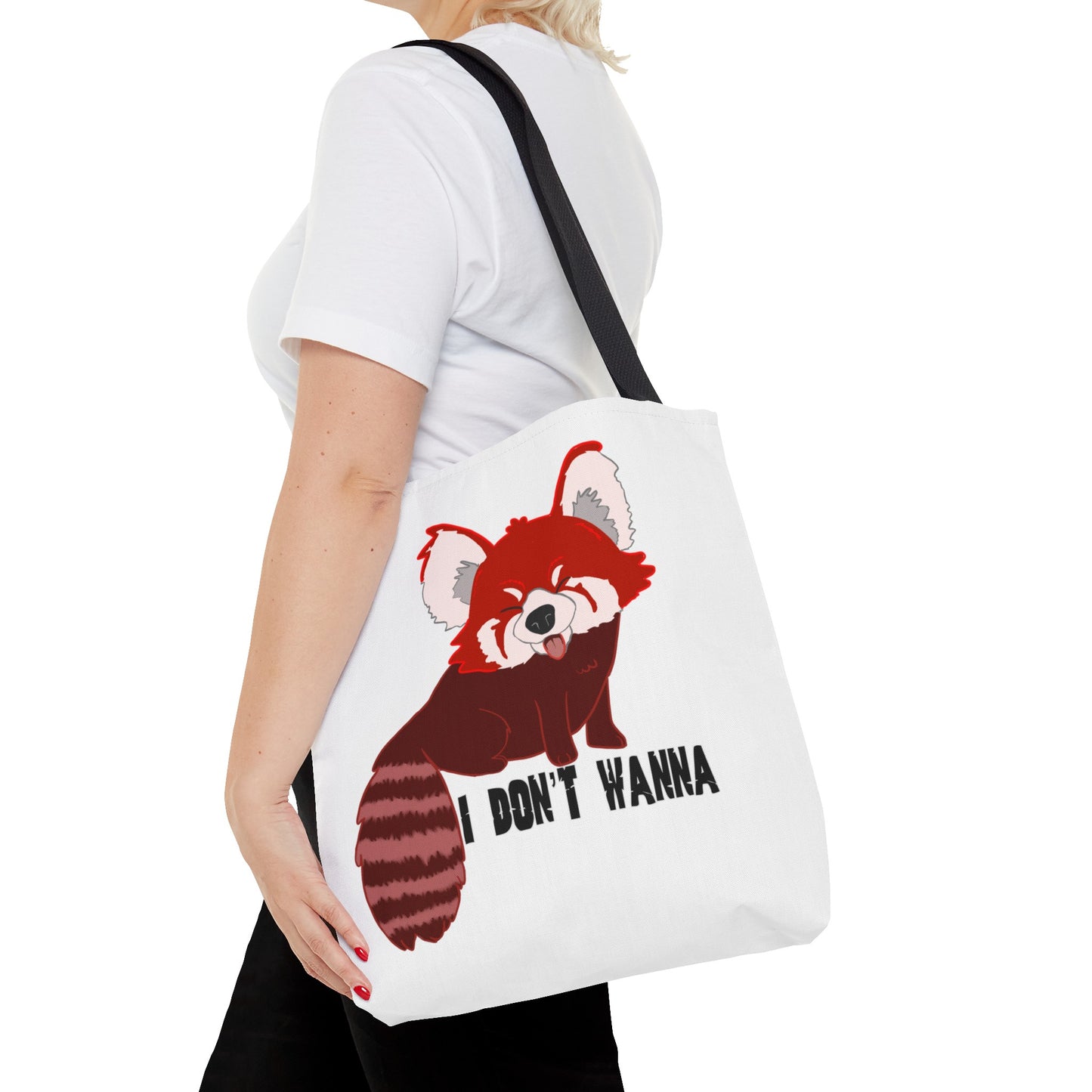 Sassy red panda tote