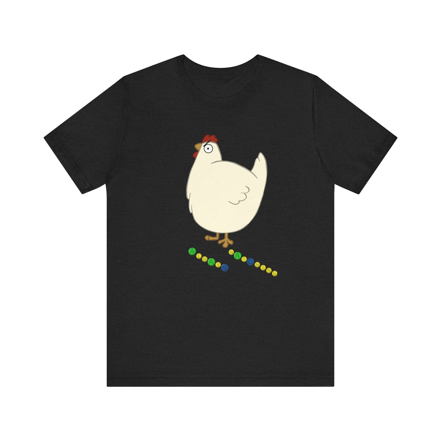 Dangerous chicken Short Sleeve Tee