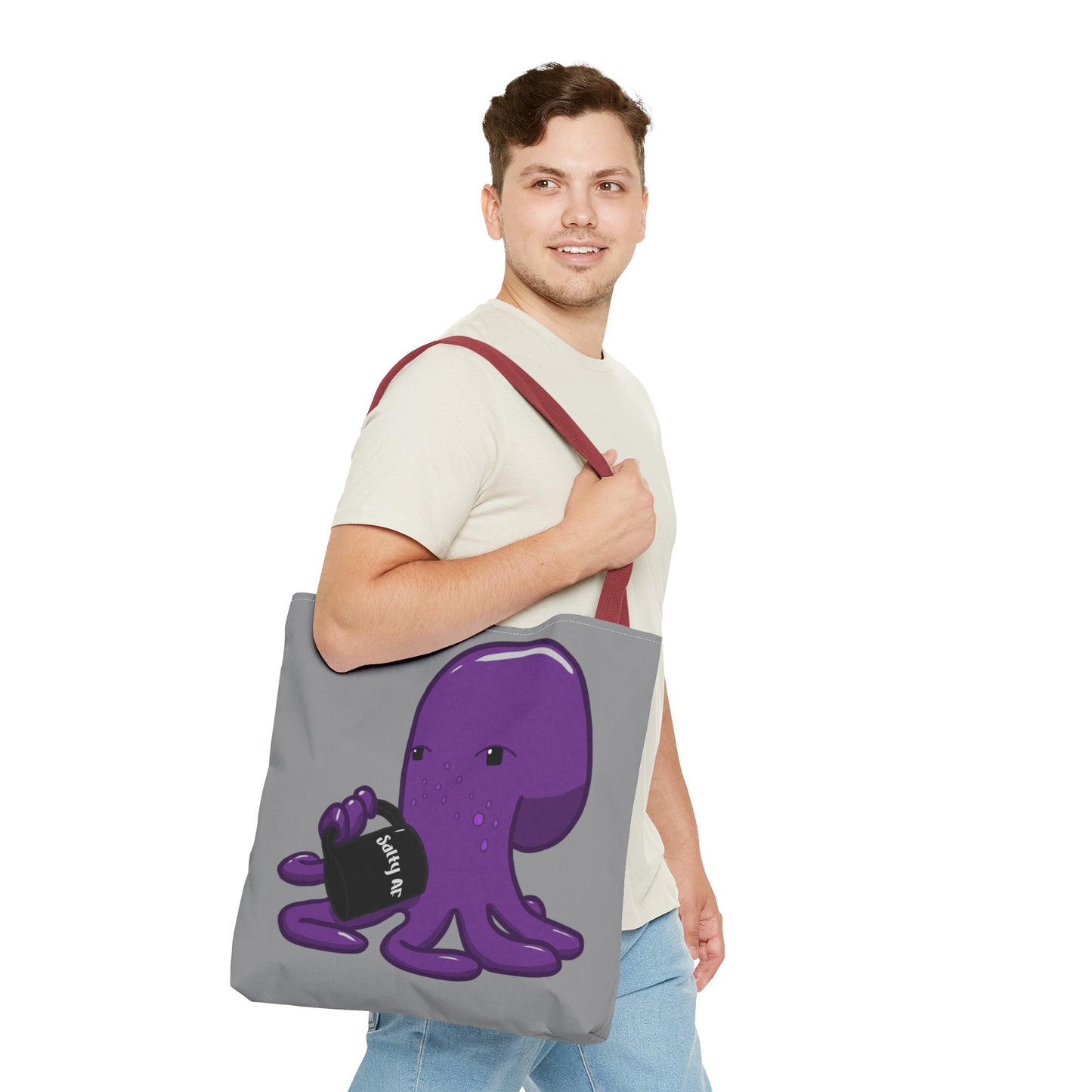 Salty Octopus tote
