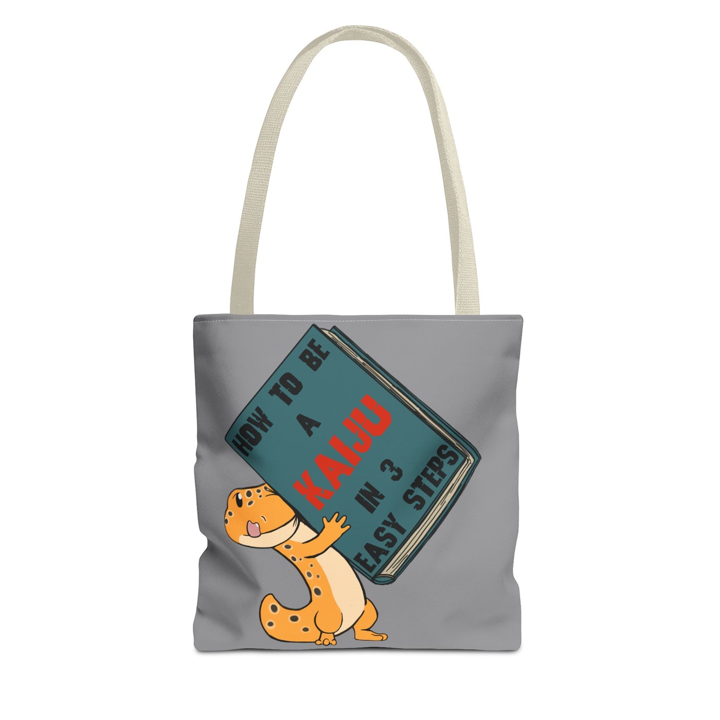 Book lizard tote