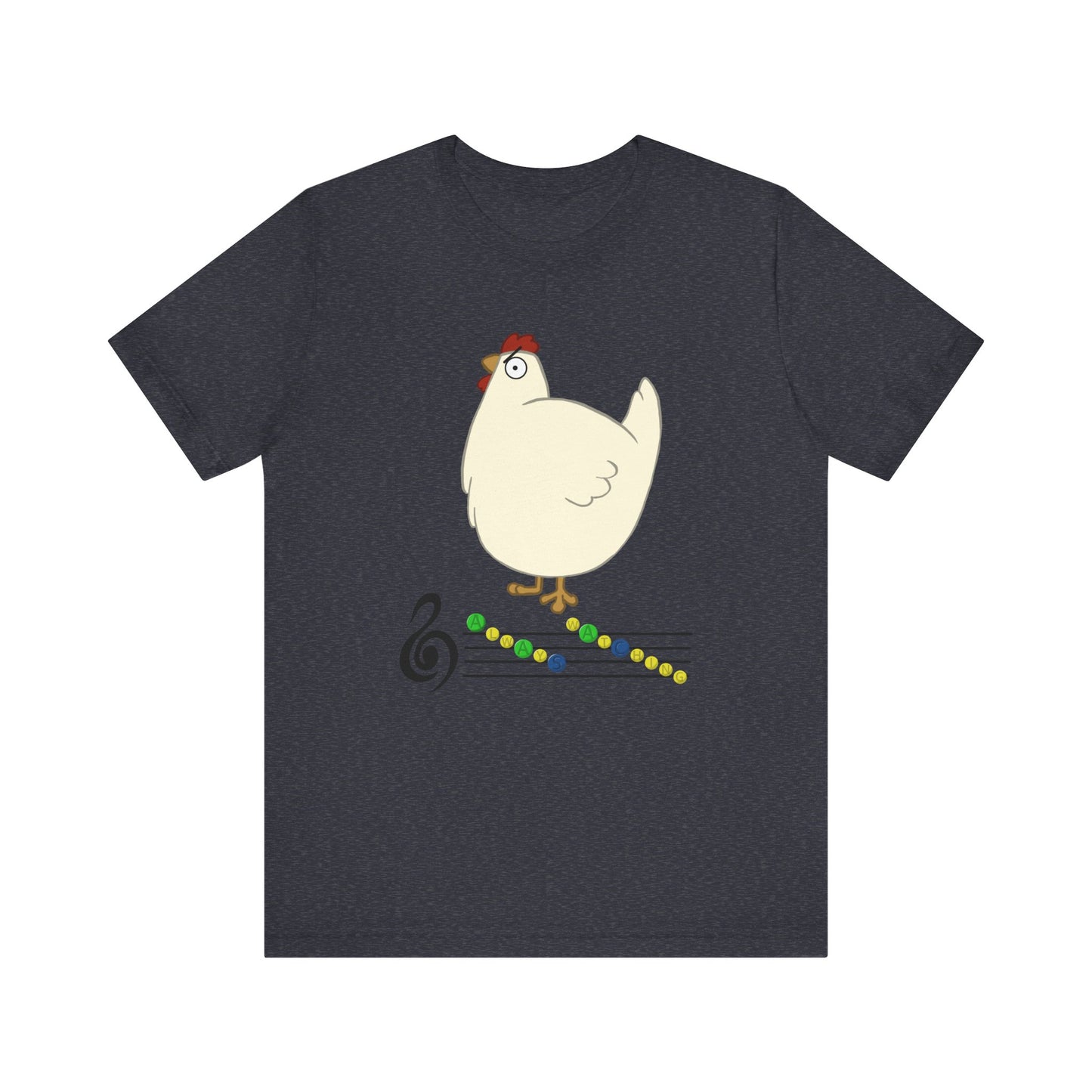 Dangerous chicken Short Sleeve Tee