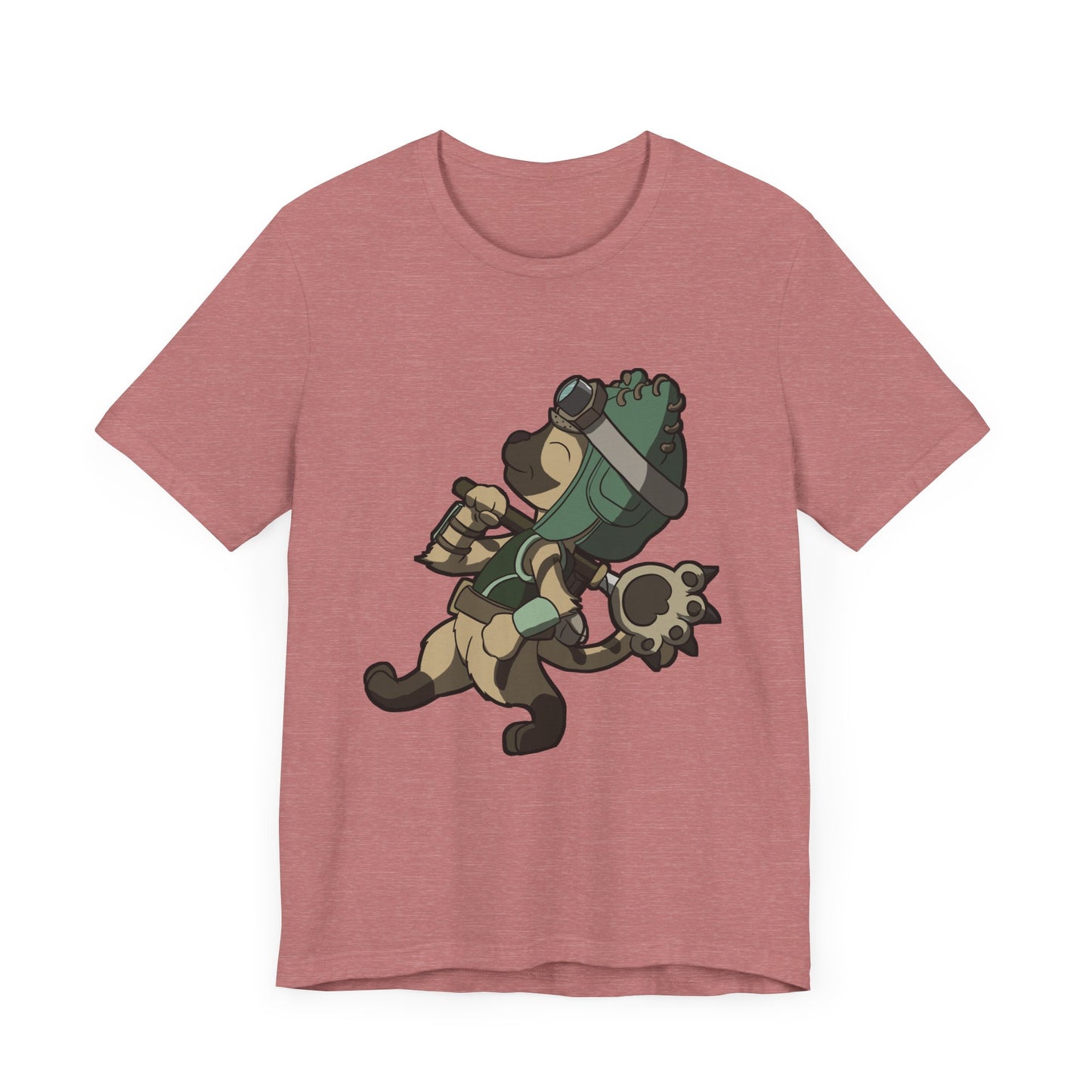 Cat explorer Unisex Jersey Short Sleeve Tee