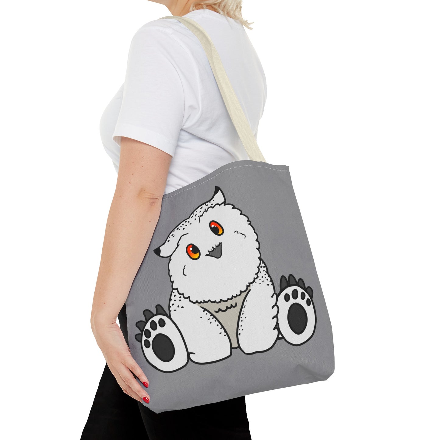 Chibi owlbear tote