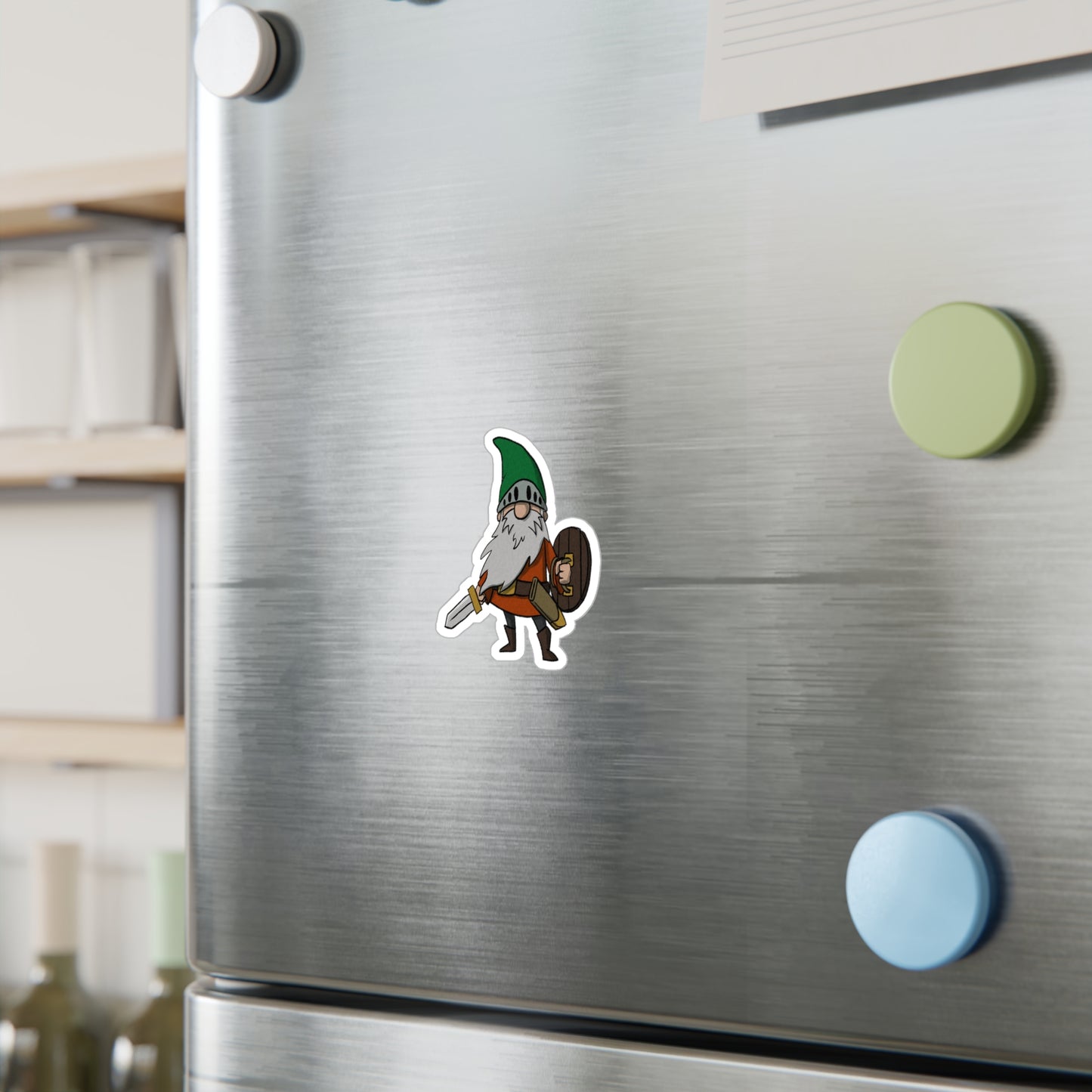 Ferdinand the Gnome knight sticker