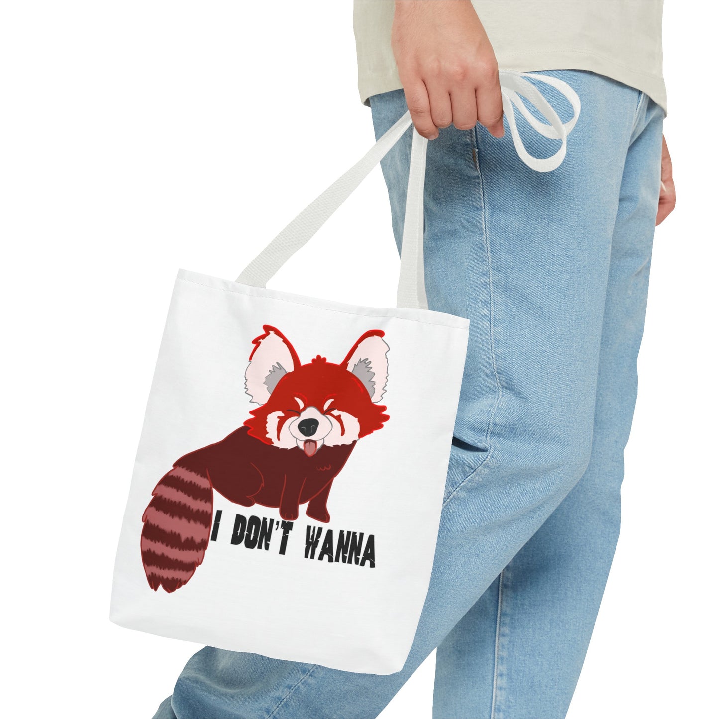 Sassy red panda tote