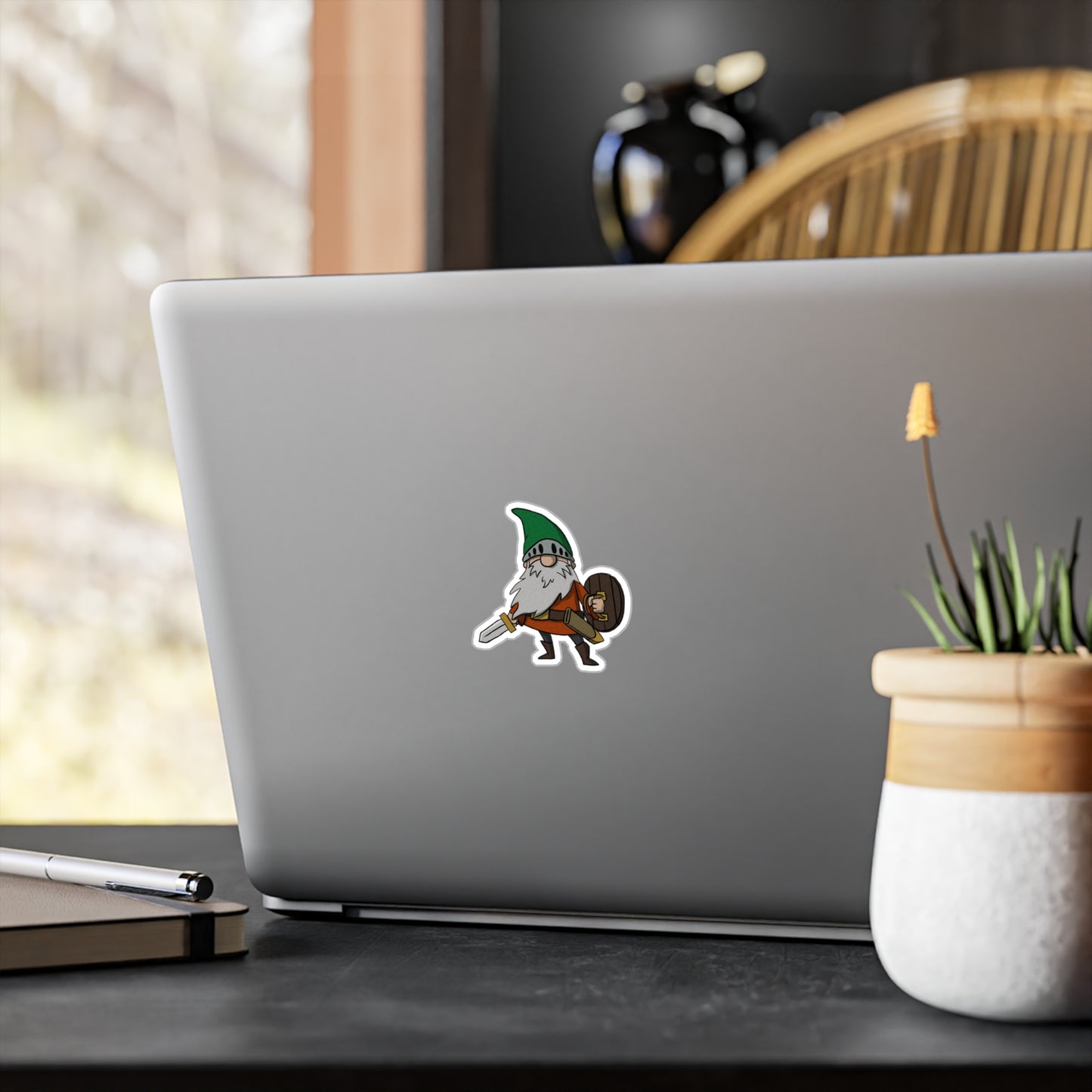 Ferdinand the Gnome knight sticker