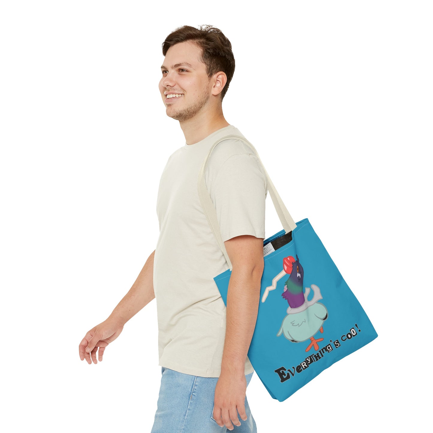 Pigeon issues tote
