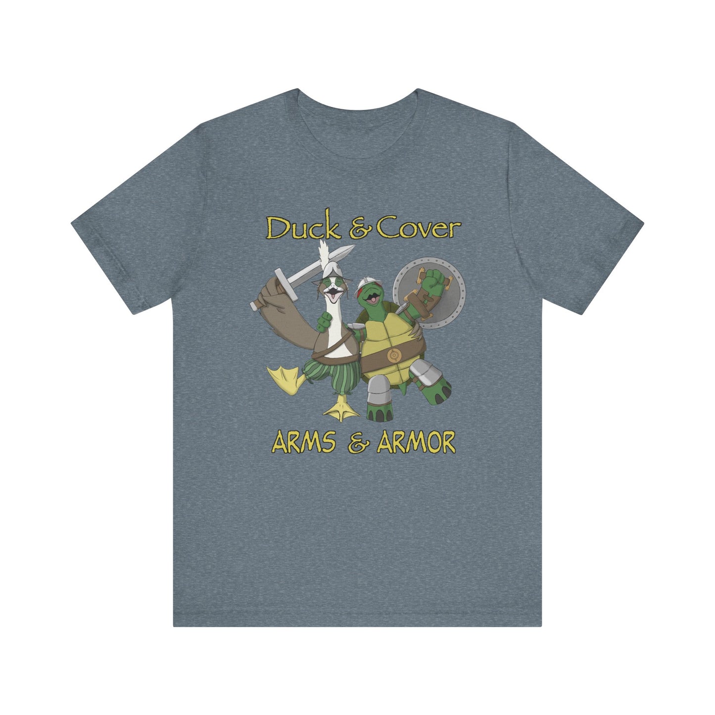 Duck and Cover Unisex Jersey Short Sleeve Tee