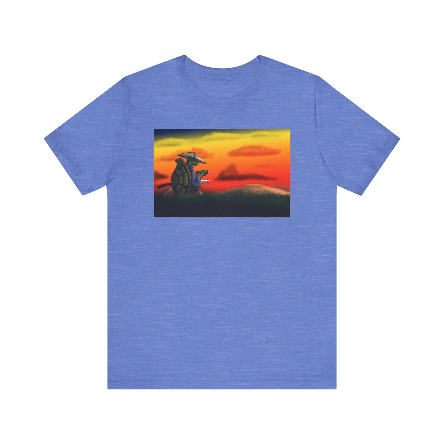 Samurai turtle Unisex Jersey Short Sleeve Tee
