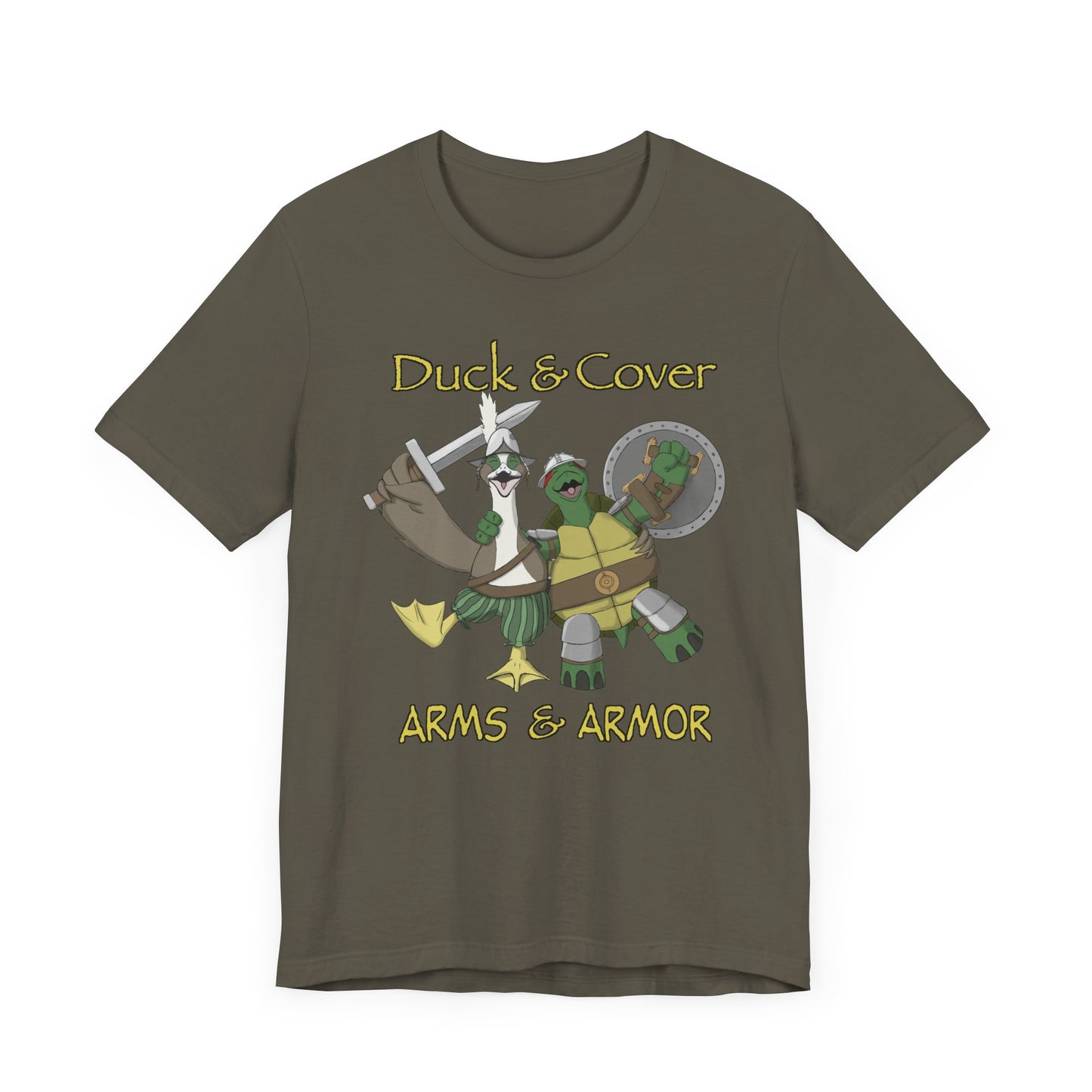 Duck and Cover Unisex Jersey Short Sleeve Tee