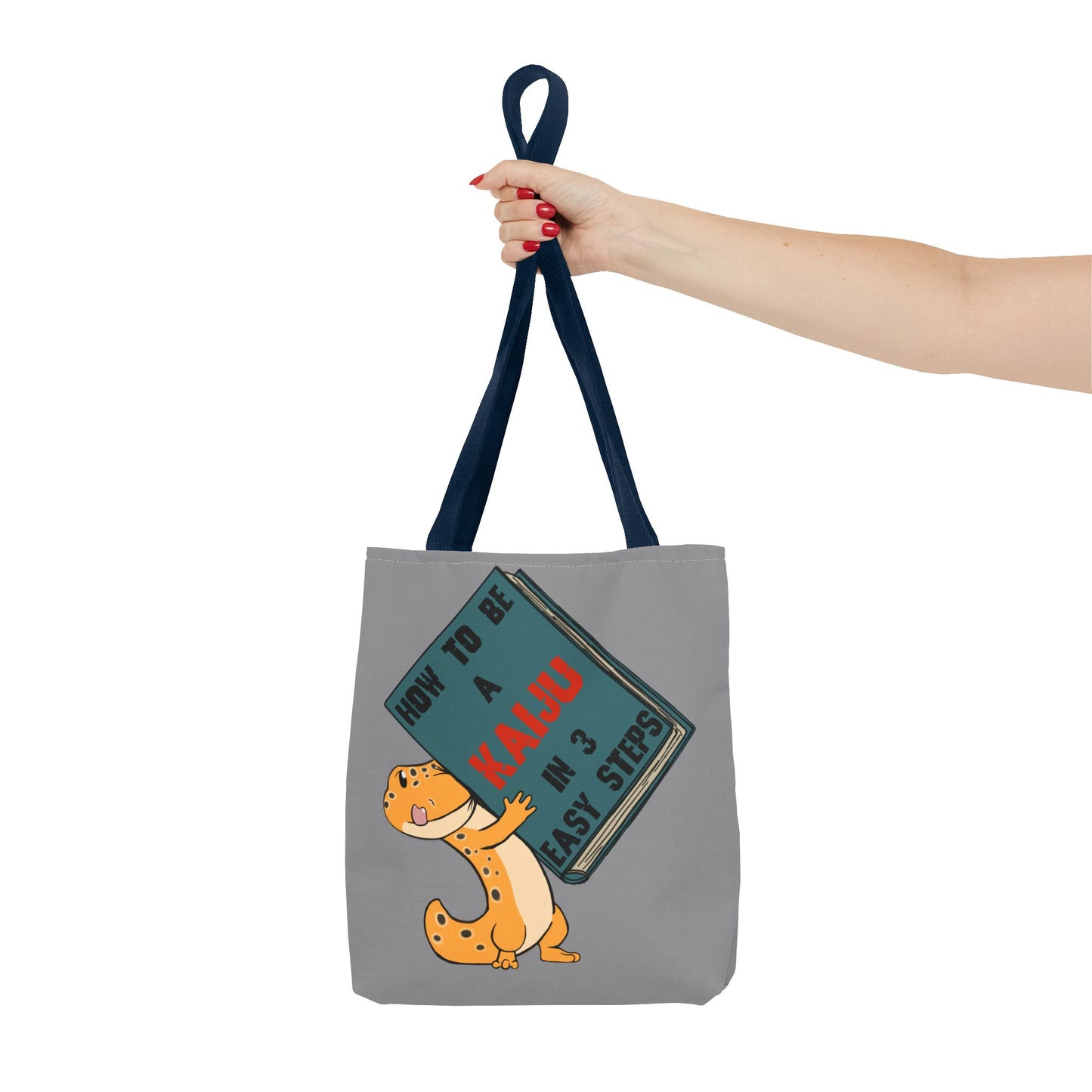 Book lizard tote