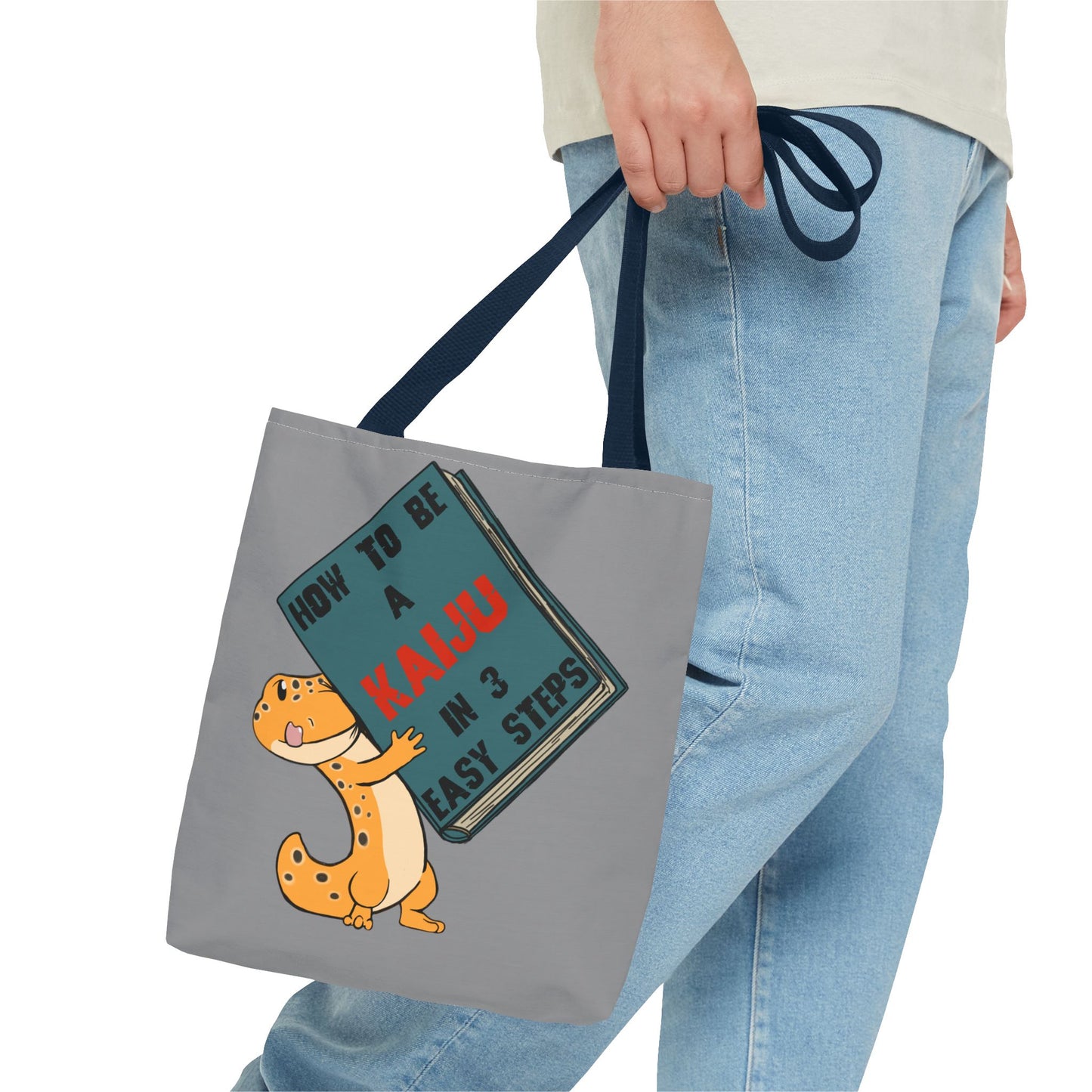 Book lizard tote