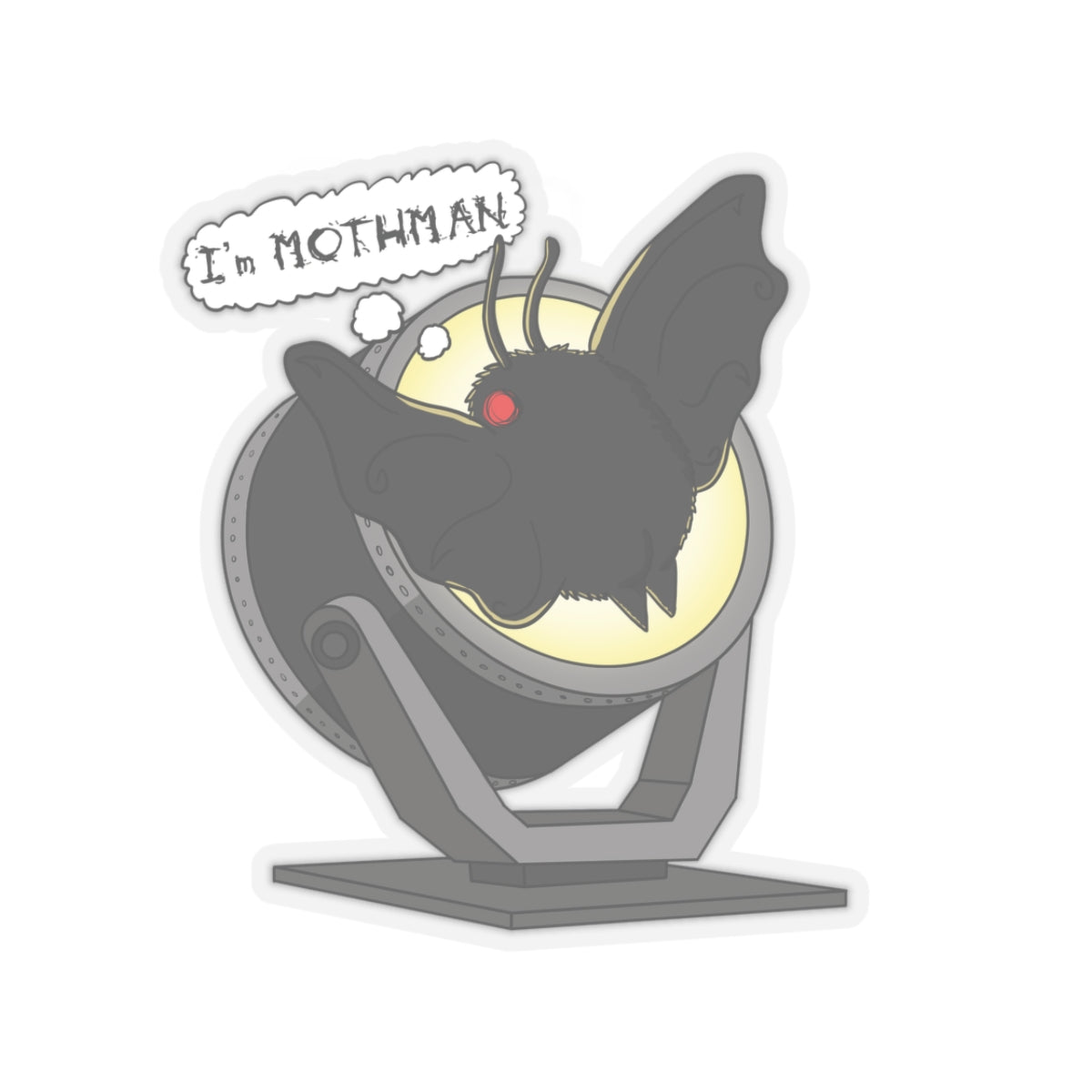 Mothman Stickers
