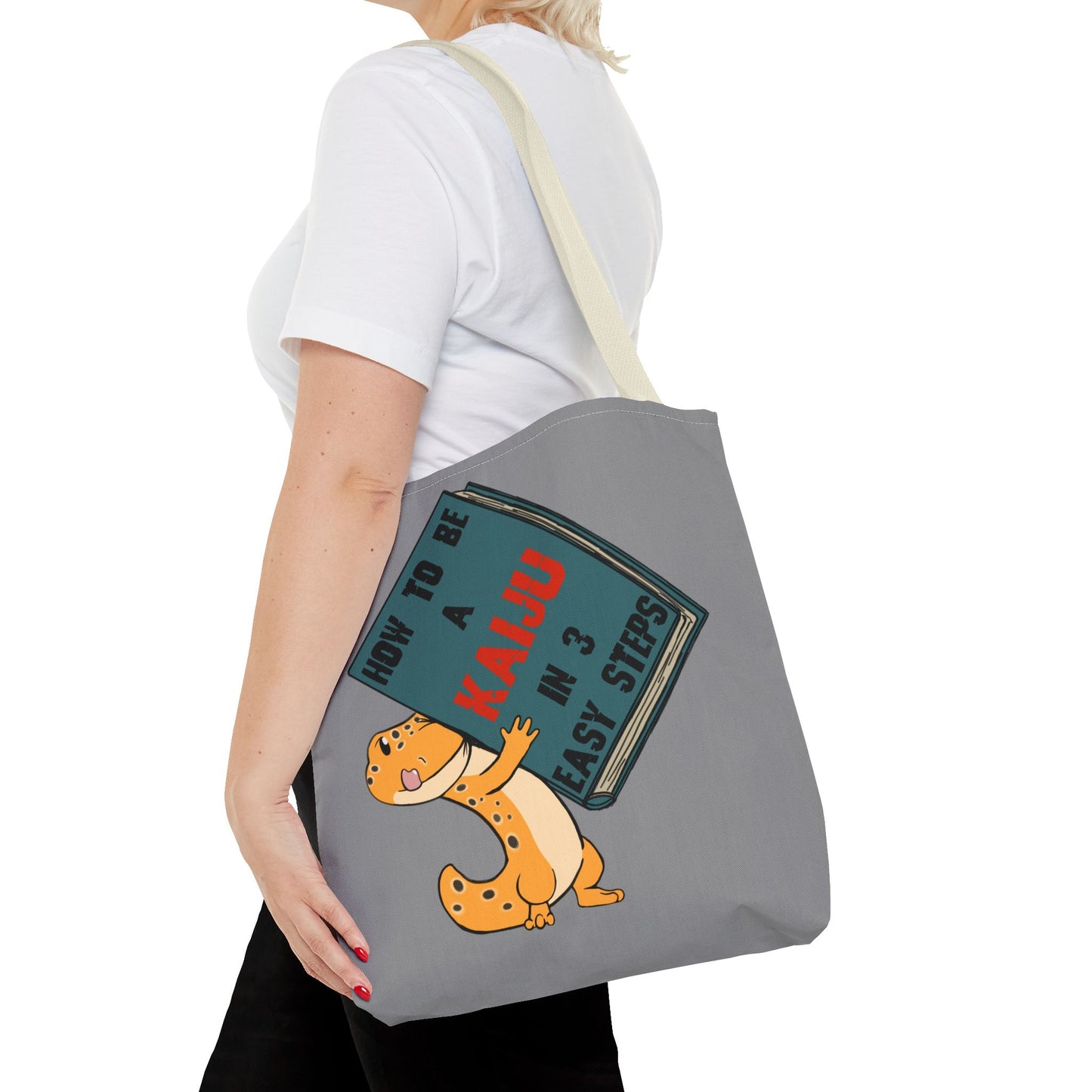 Book lizard tote