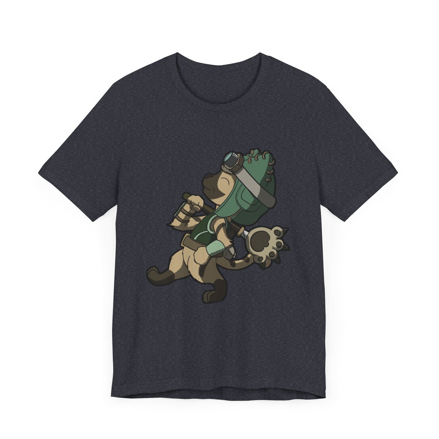 Cat explorer Unisex Jersey Short Sleeve Tee