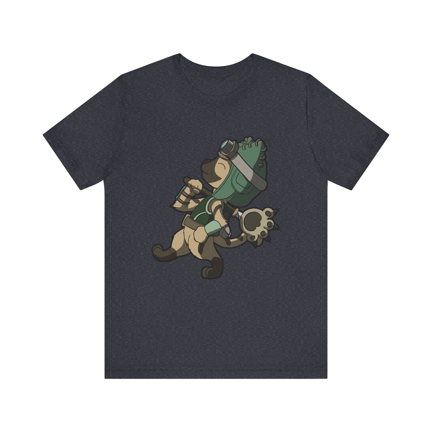 Cat explorer Unisex Jersey Short Sleeve Tee