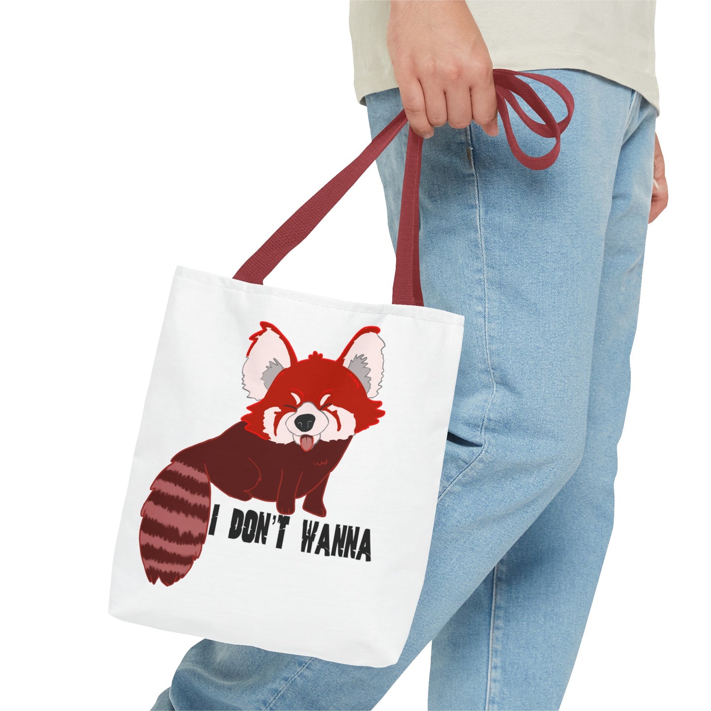 Sassy red panda tote