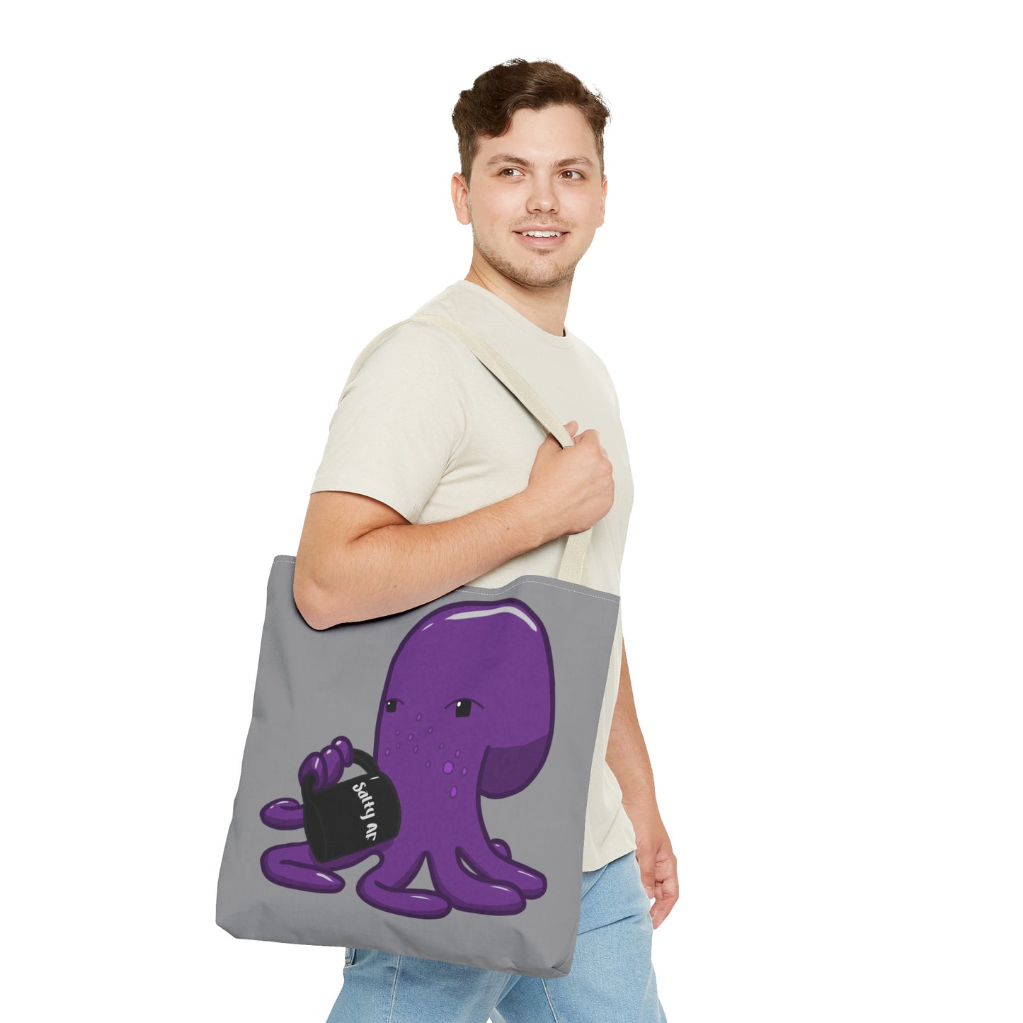 Salty Octopus tote