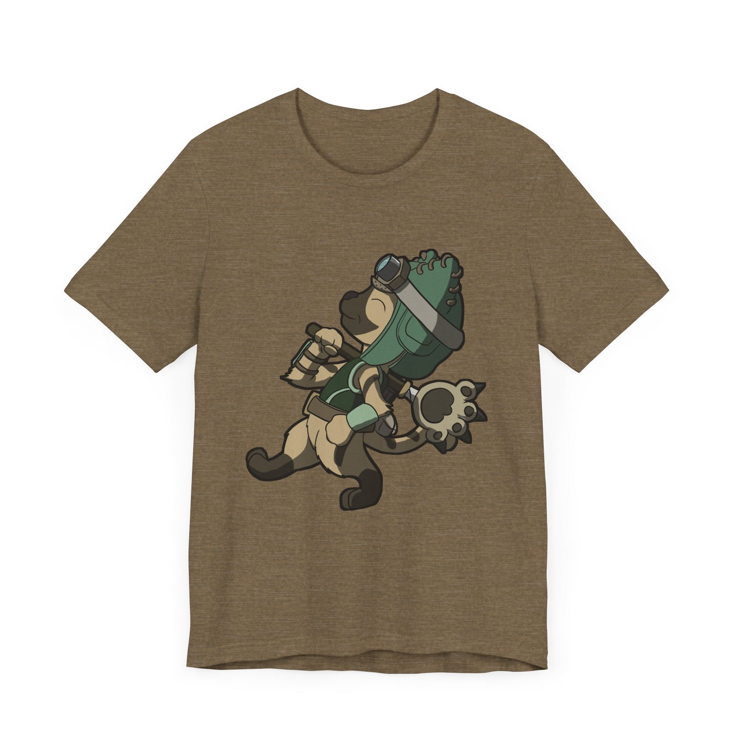 Cat explorer Unisex Jersey Short Sleeve Tee