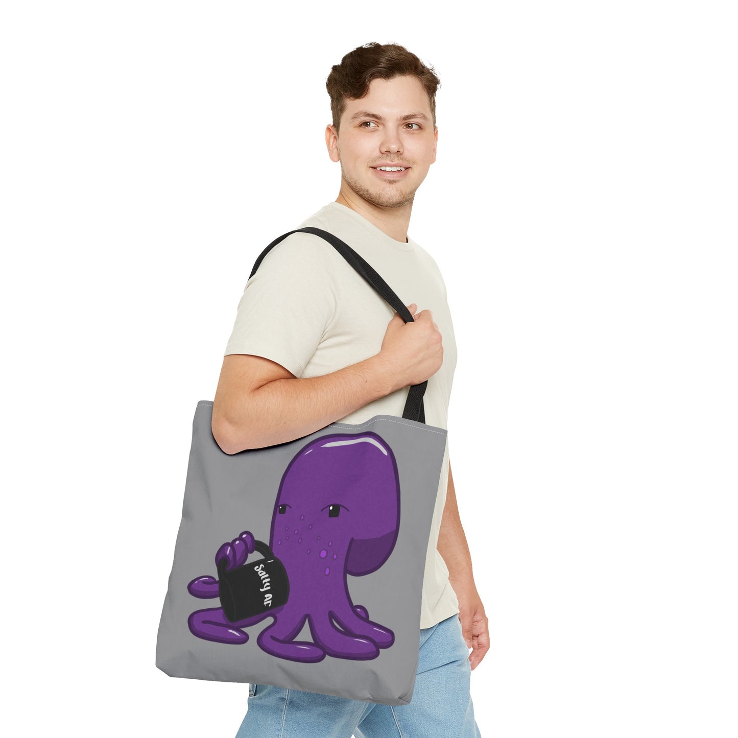 Salty Octopus tote