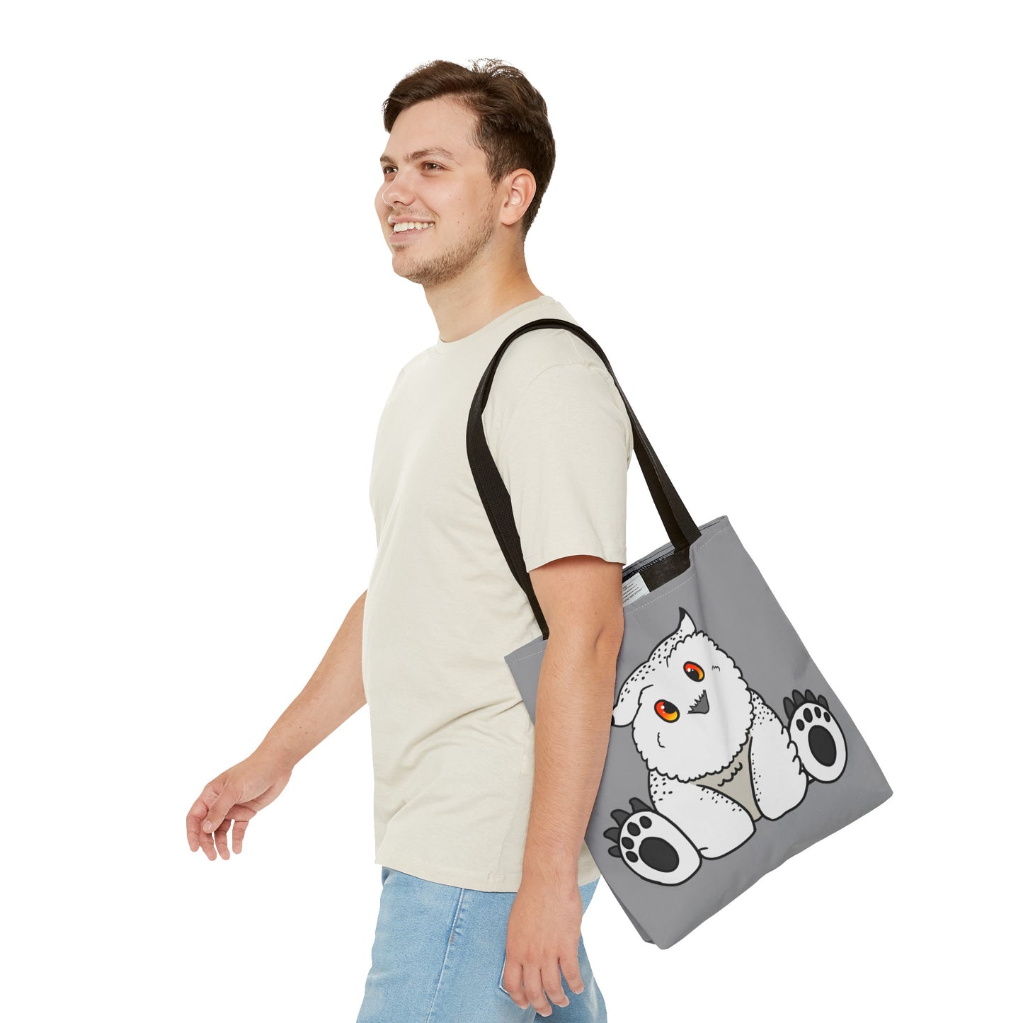 Chibi owlbear tote