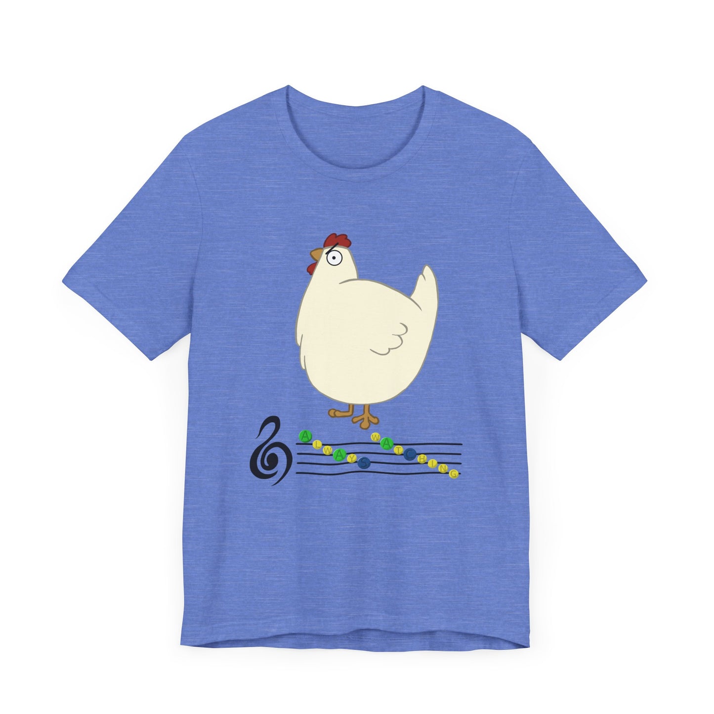 Dangerous chicken Short Sleeve Tee