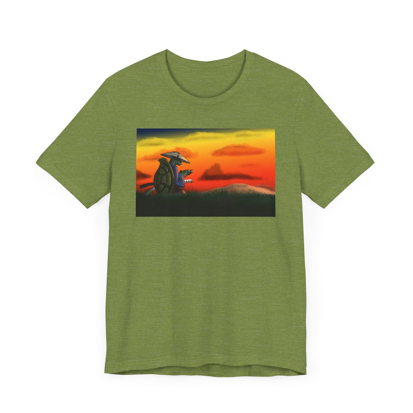 Samurai turtle Unisex Jersey Short Sleeve Tee
