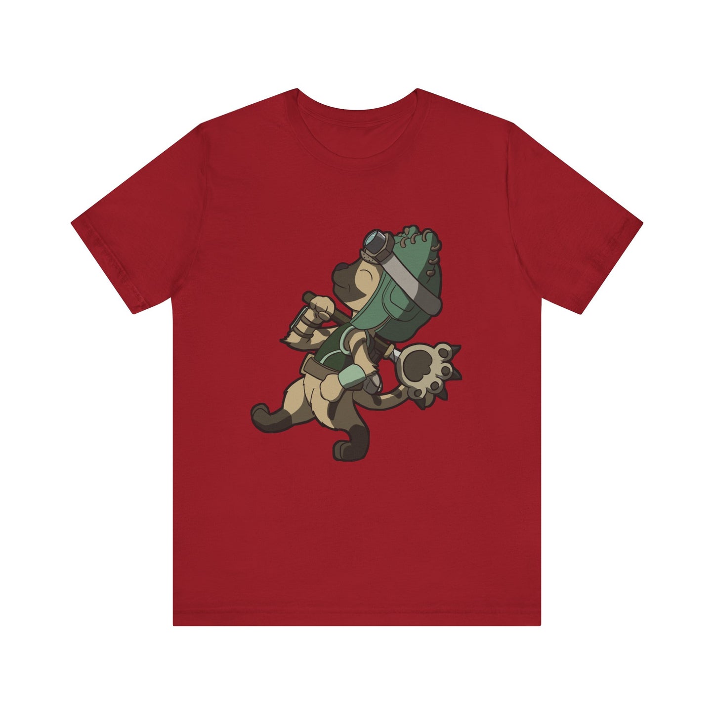 Cat explorer Unisex Jersey Short Sleeve Tee