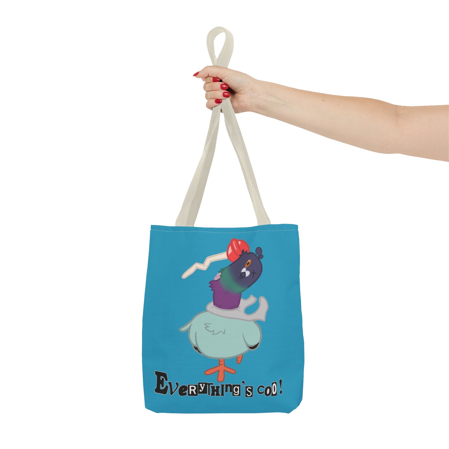 Pigeon issues tote