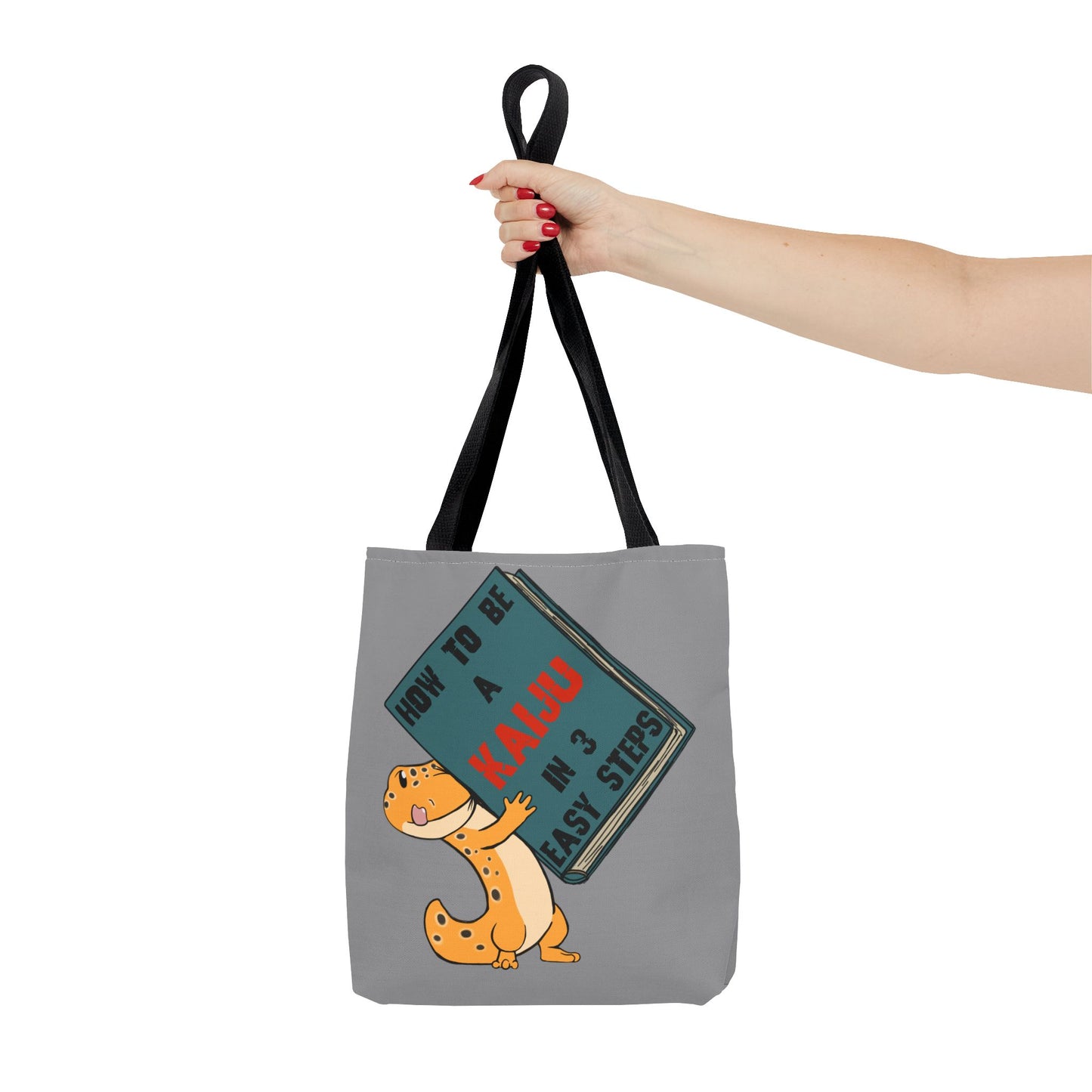 Book lizard tote