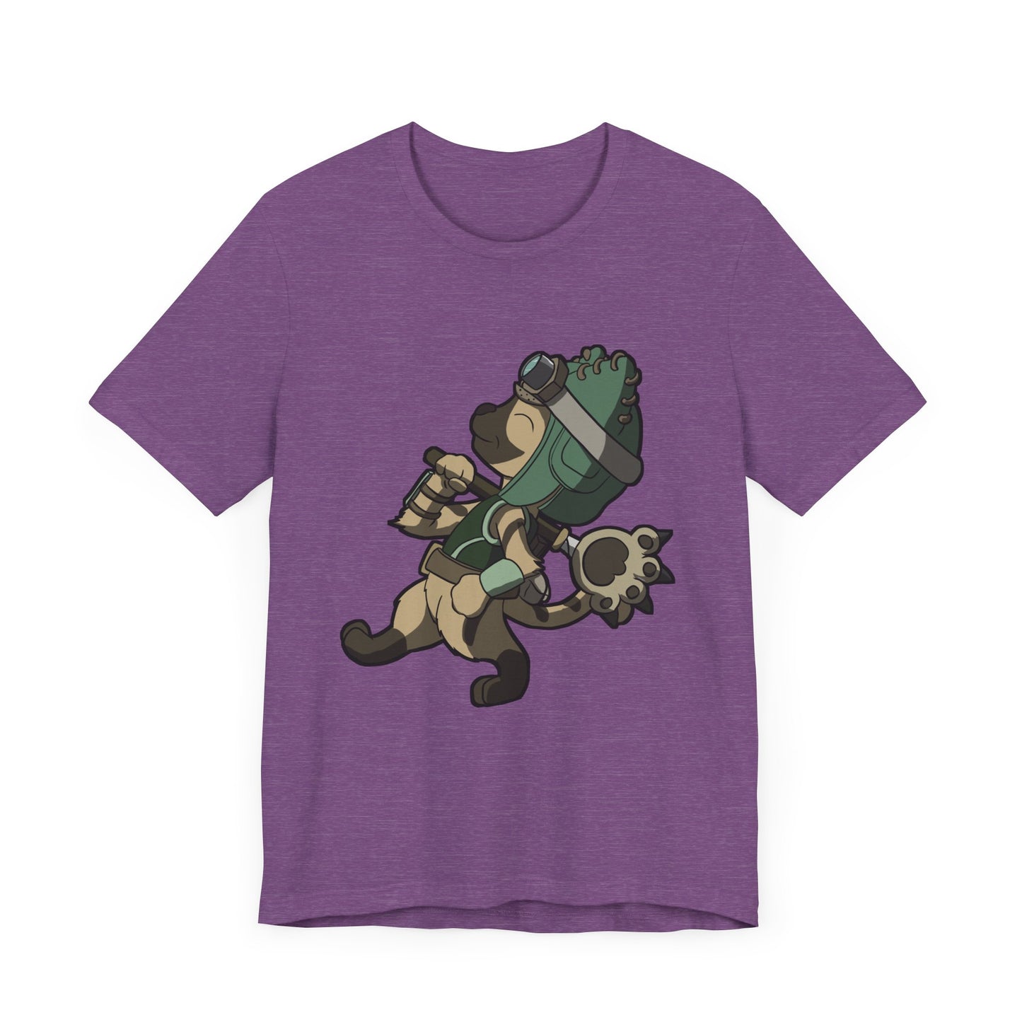 Cat explorer Unisex Jersey Short Sleeve Tee